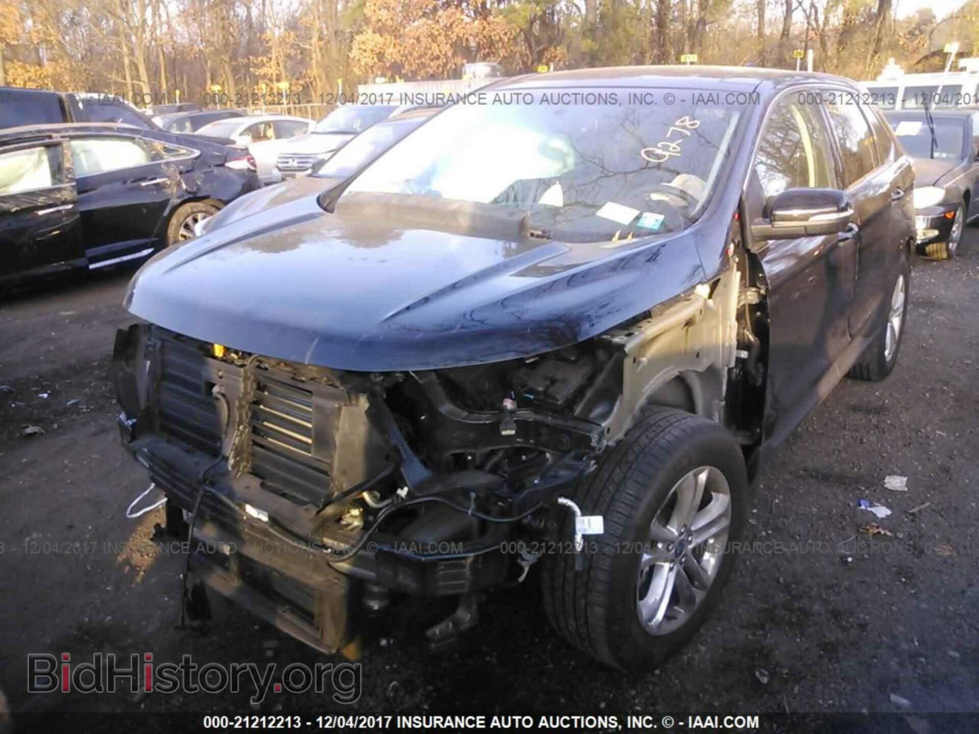 2015 Ford Edge - VIN: 2FMTK4J94FBB10869 - Фото 2