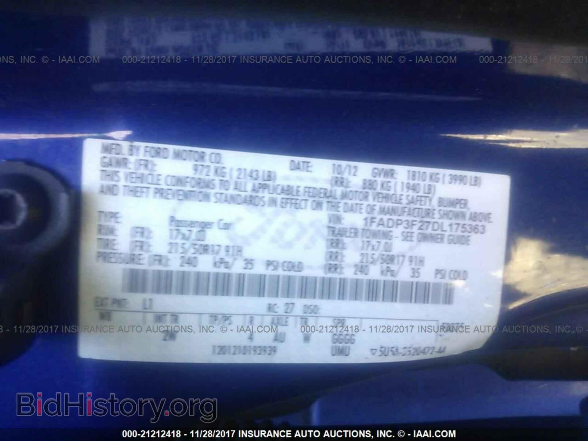 2013 Ford Focus - VIN: 1FADP3F27DL175363 - Photo 9