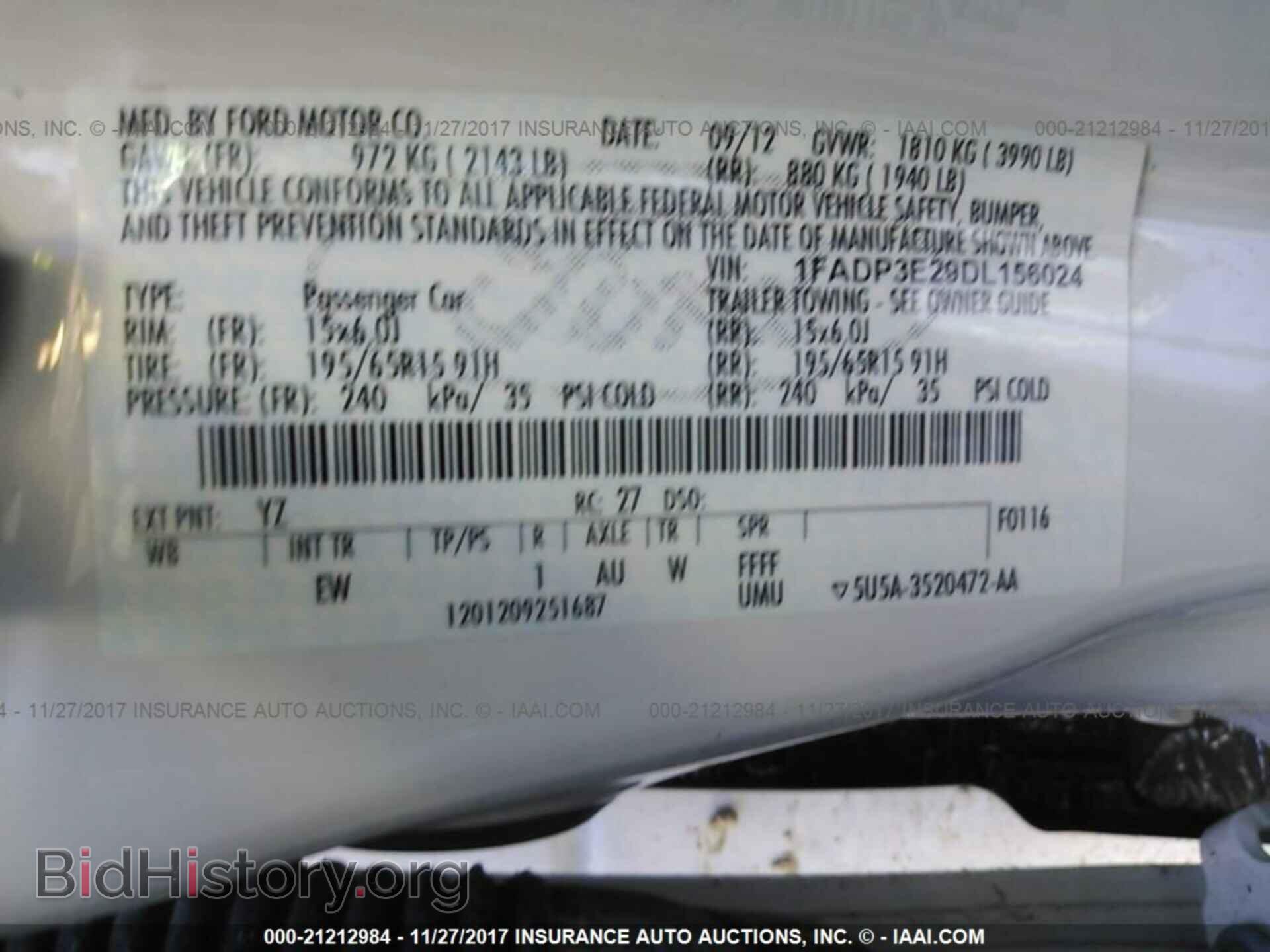 2013 Ford Focus - VIN: 1FADP3E29DL156024 - Photo 9