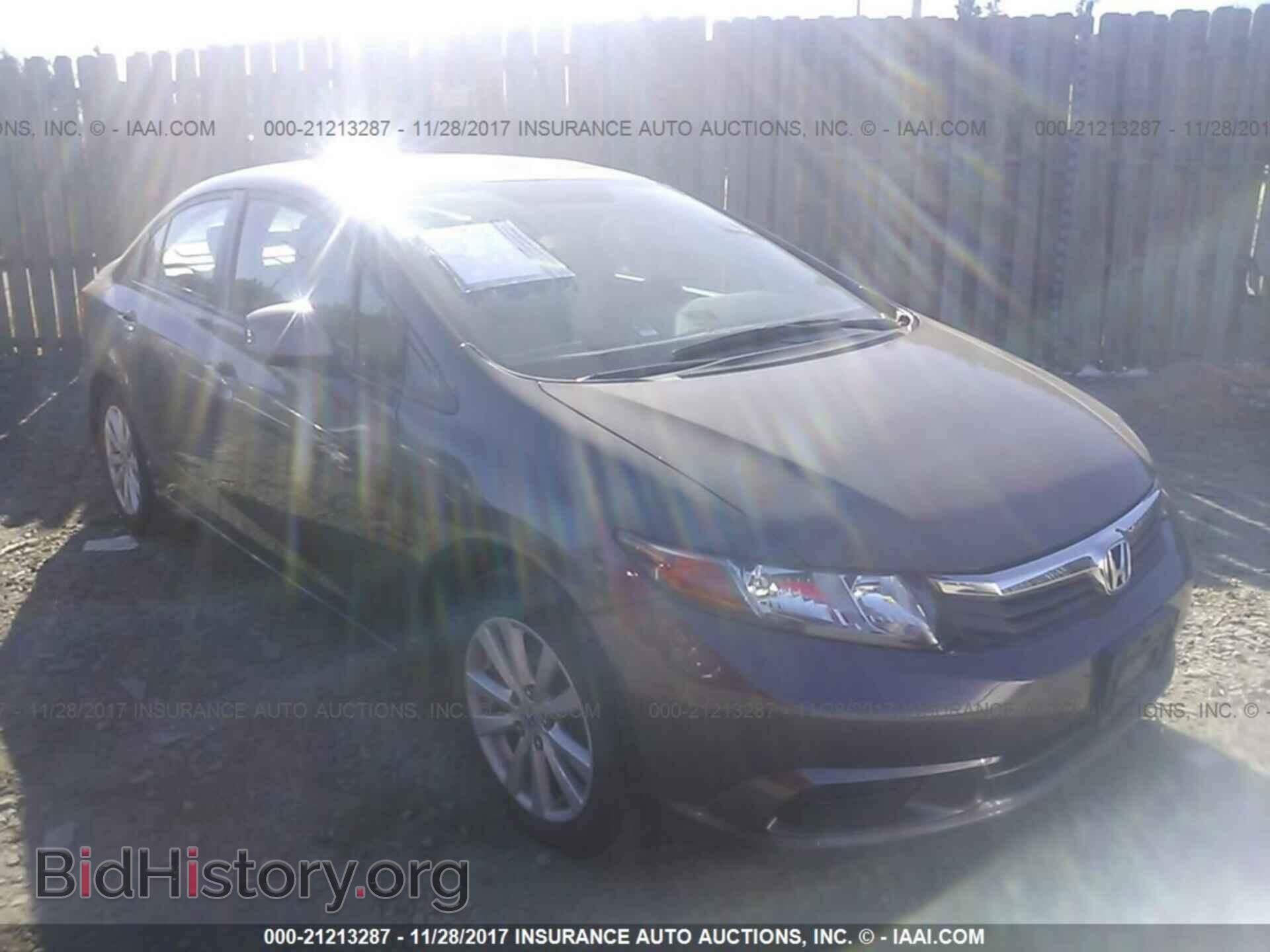 Фотография 2HGFB2F97CH529176 - Honda Civic 2012