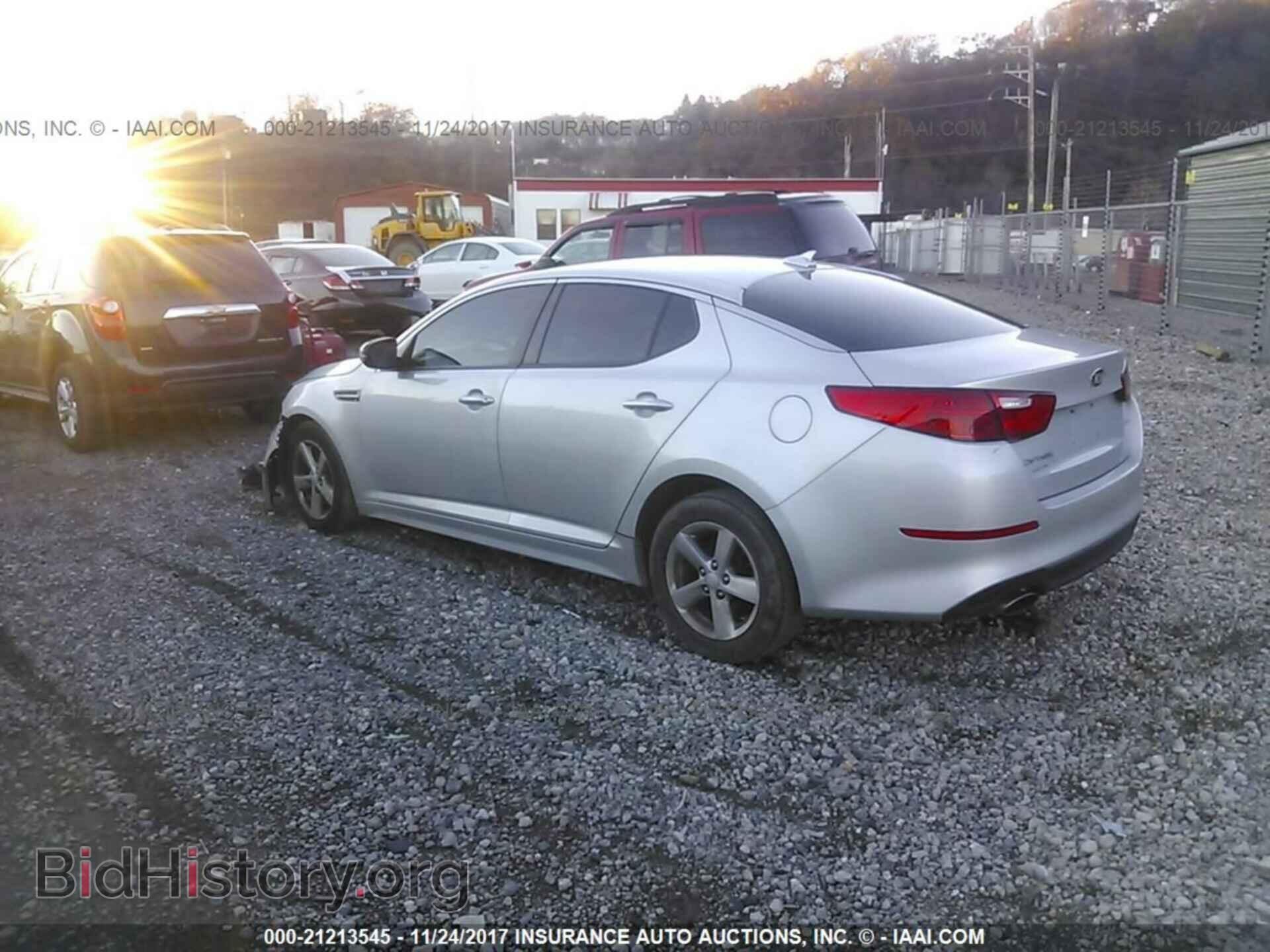 2015 Kia Optima - VIN: 5XXGM4A76FG397601 - Фото 3