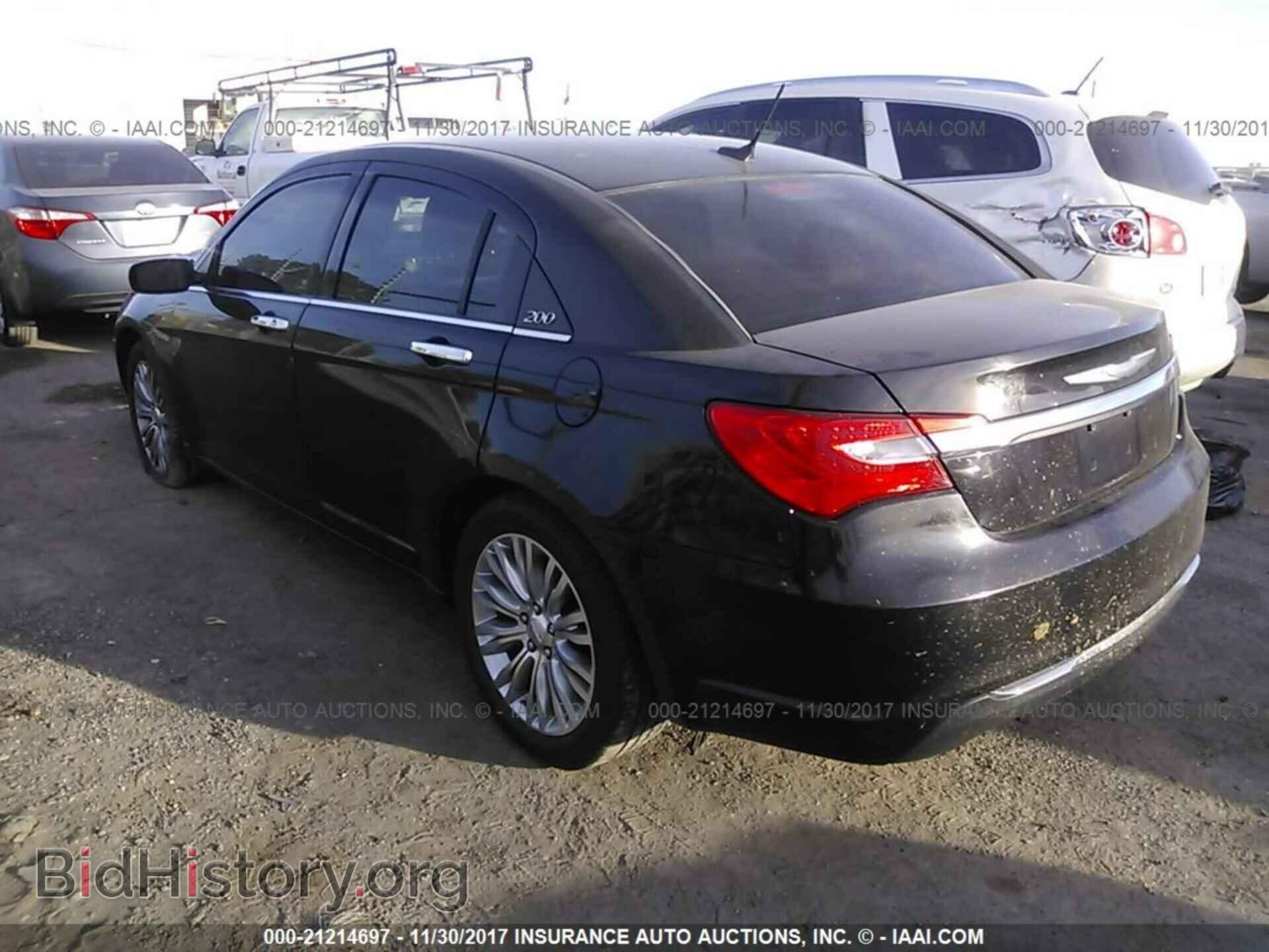 2012 Chrysler 200 - VIN: 1C3CCBCB6CN271069 - Фото 3