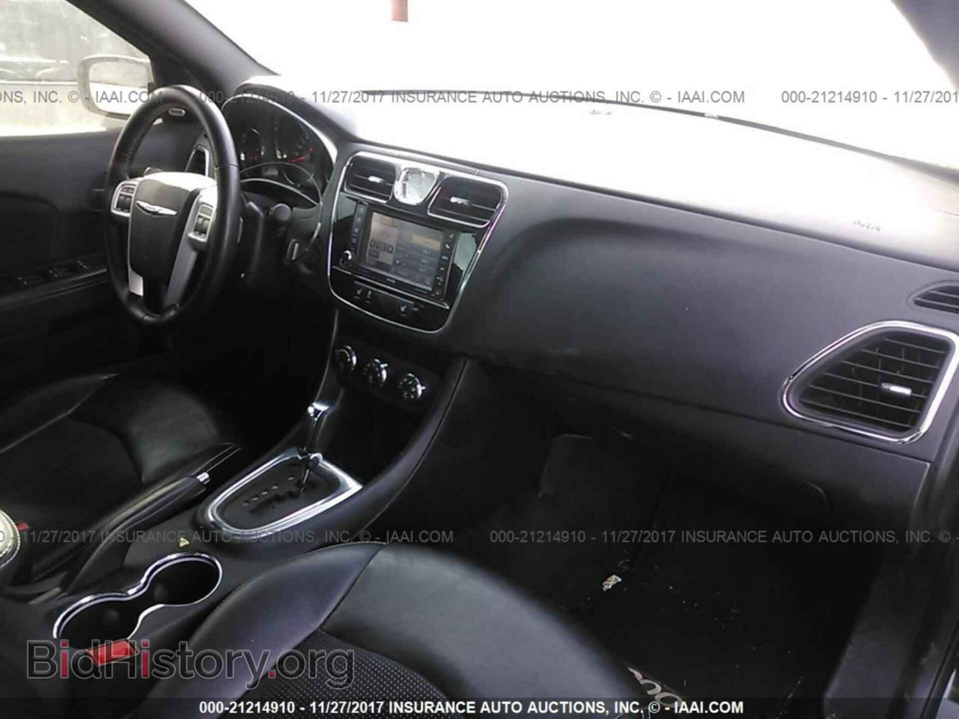 2012 Chrysler 200 - VIN: 1C3CCBHG7CN303676 - Фото 5