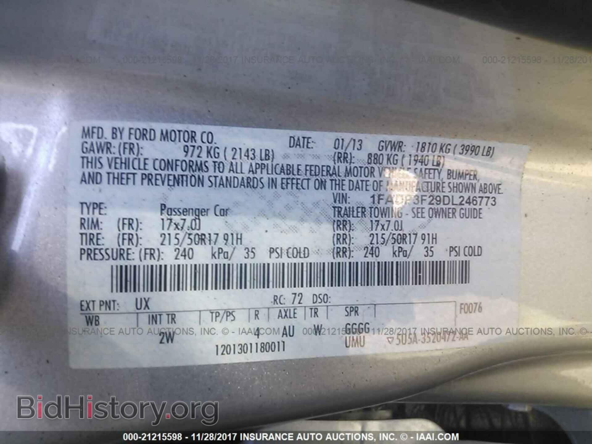 2013 Ford Focus - VIN: 1FADP3F29DL246773 - Фото 9