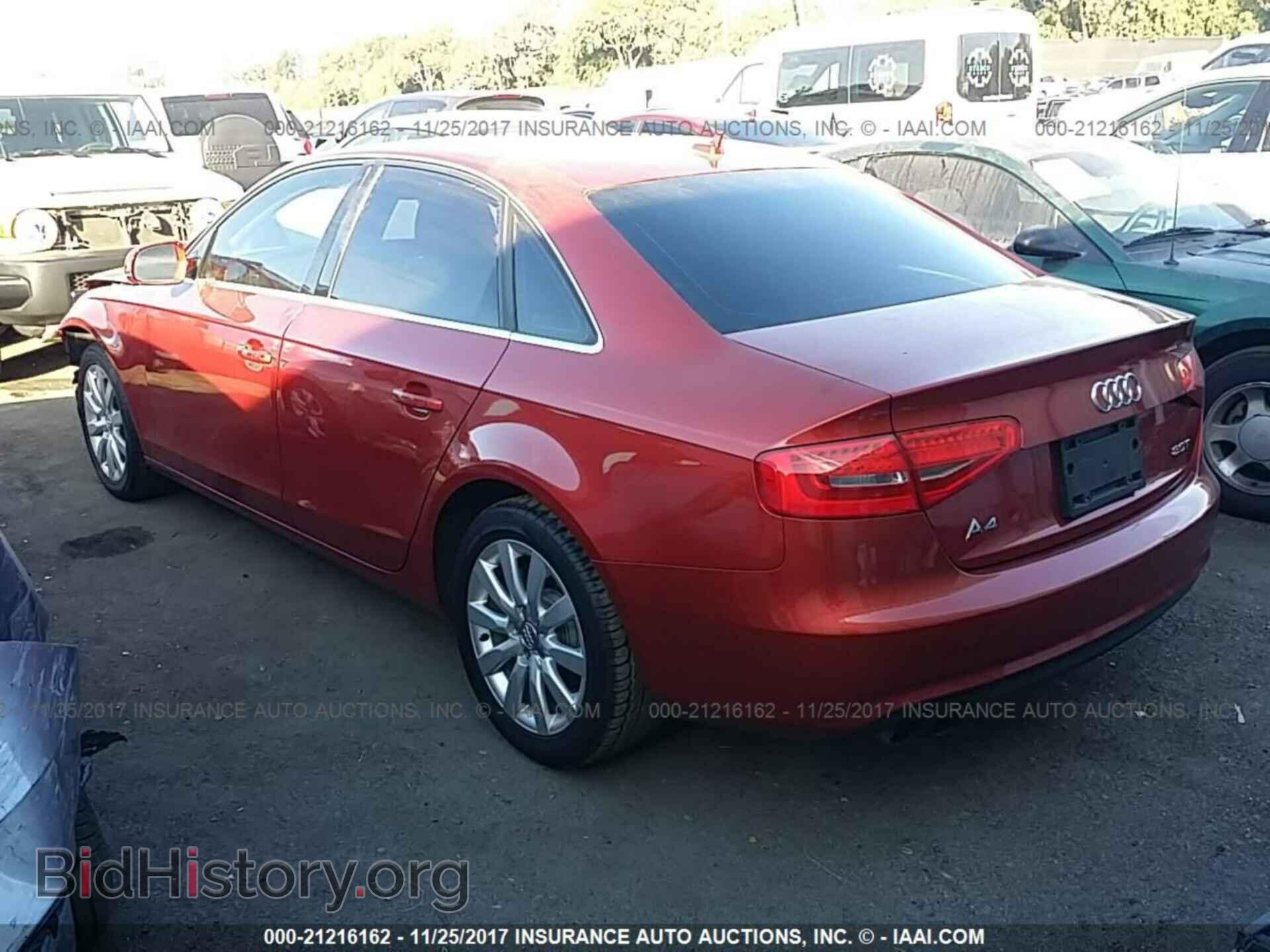 2013 Audi A4 - VIN: WAUAFAFLXDN022023 - Фото 3