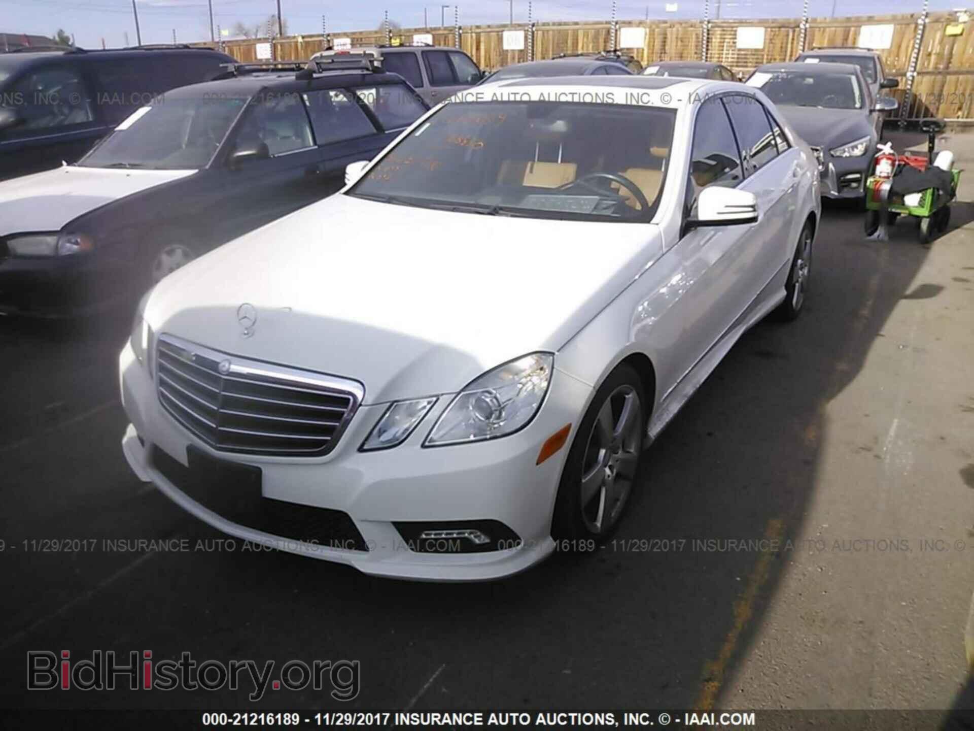 2011 Mercedes-benz E - VIN: WDDHF8HB3BA343569 - Фото 2