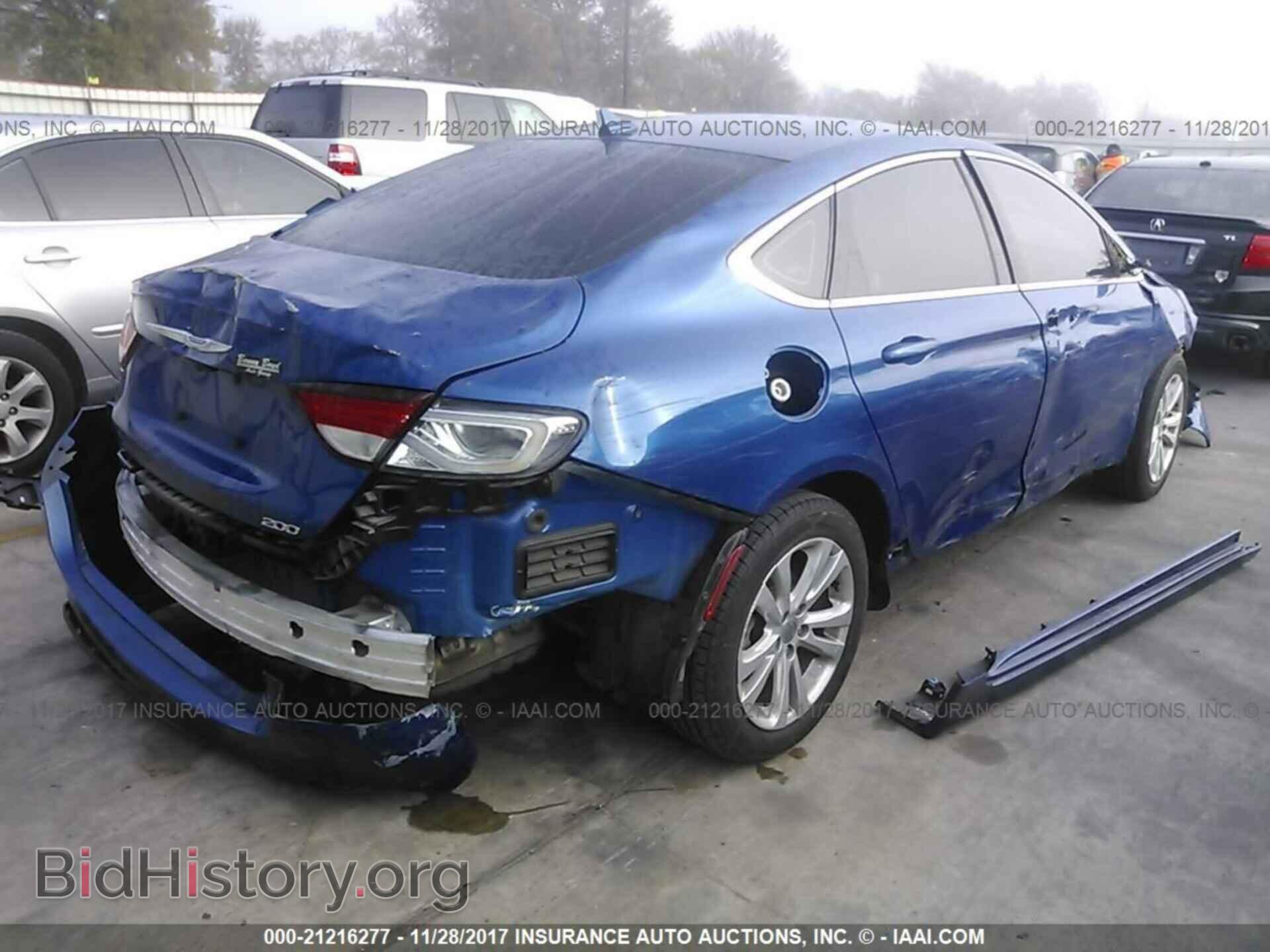 2015 Chrysler 200 - VIN: 1C3CCCAB7FN634394 - Фото 4