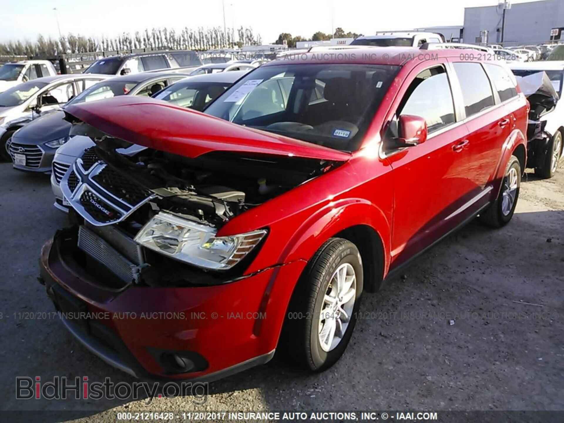 2017 Dodge Journey - VIN: 3C4PDCBG9HT591491 - Фото 2