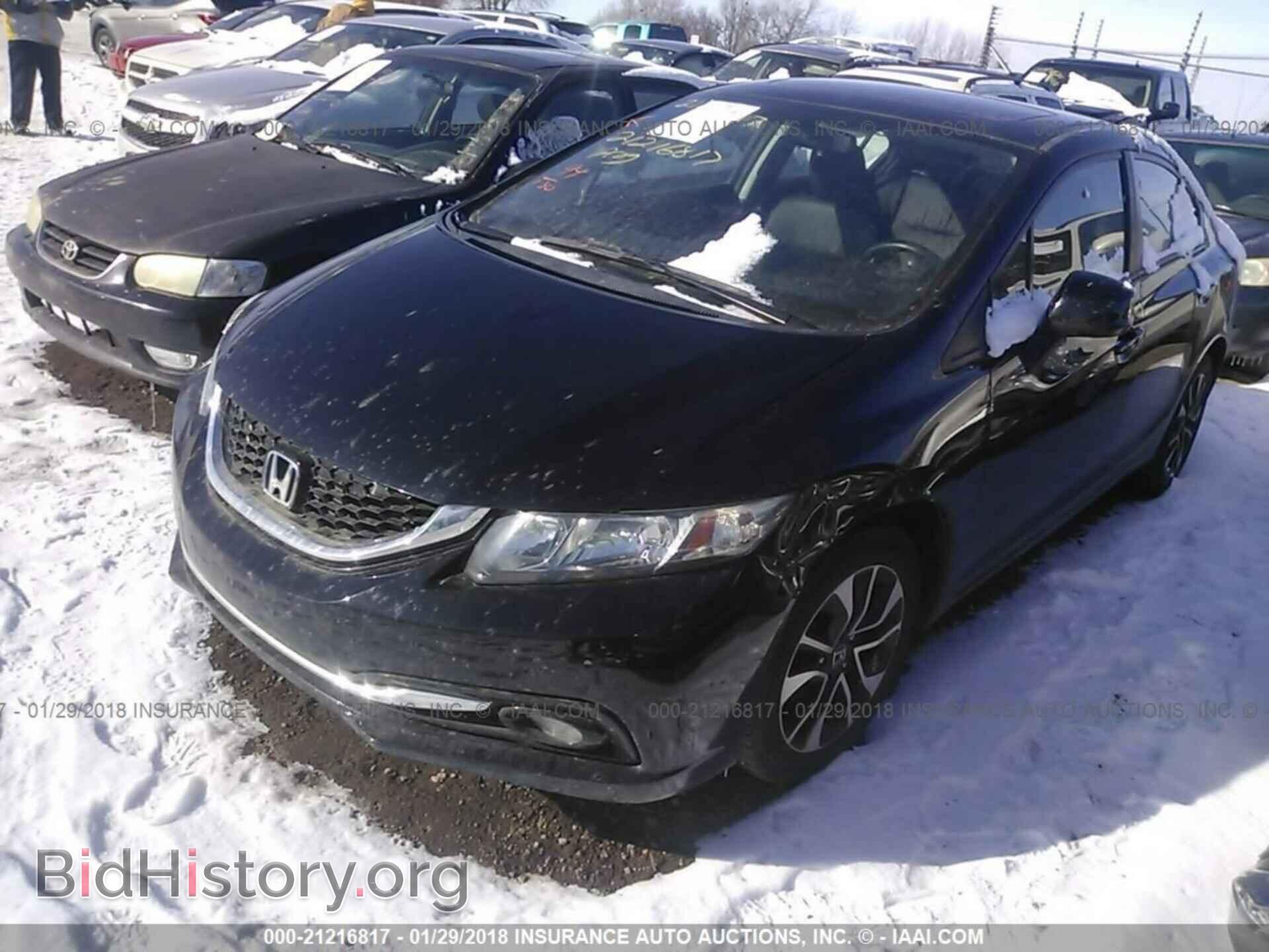 2013 Honda Civic - VIN: 19XFB2F92DE034251 - Фото 2