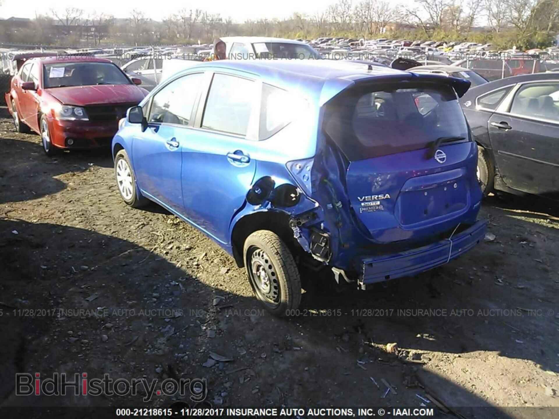 2014 Nissan Versa note - VIN: 3N1CE2CP2EL416549 - Фото 3
