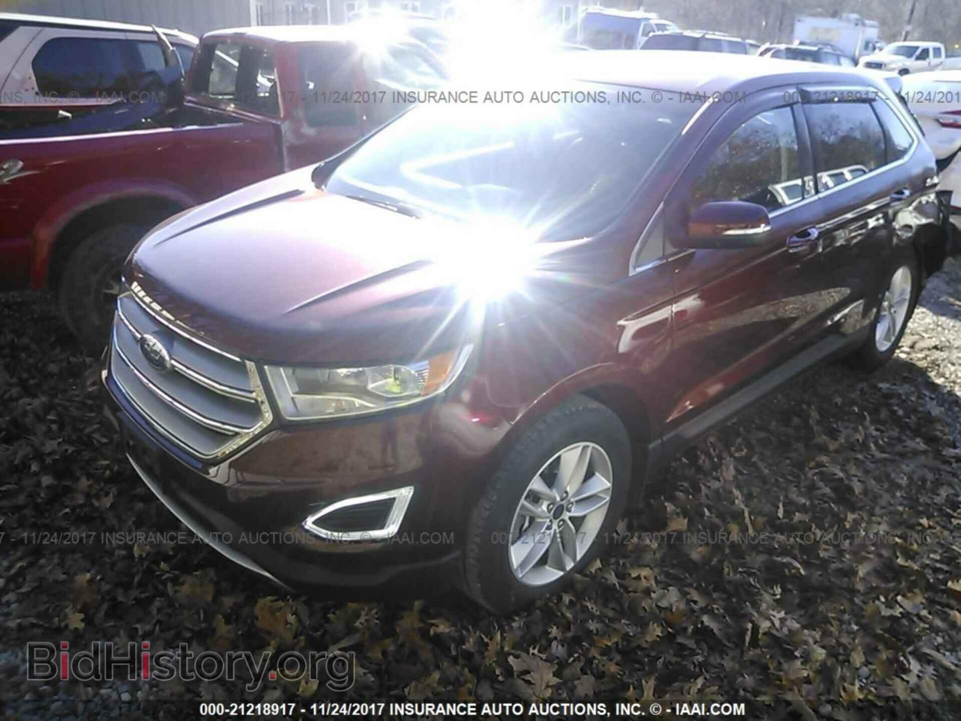 2015 Ford Edge - VIN: 2FMTK4J92FBB76661 - Фото 2