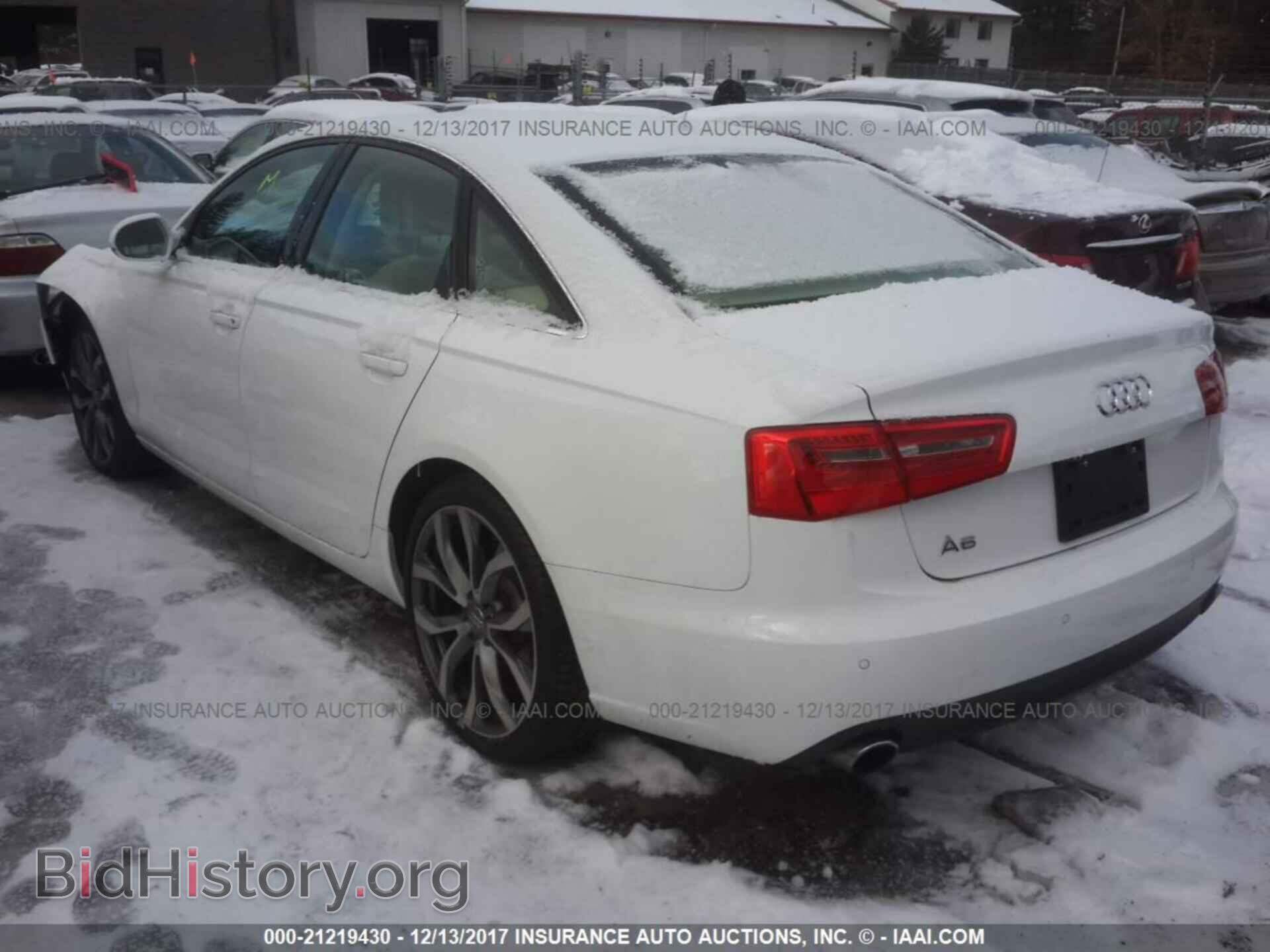 2013 Audi A6 - VIN: WAUGFAFC1DN080886 - Фото 3