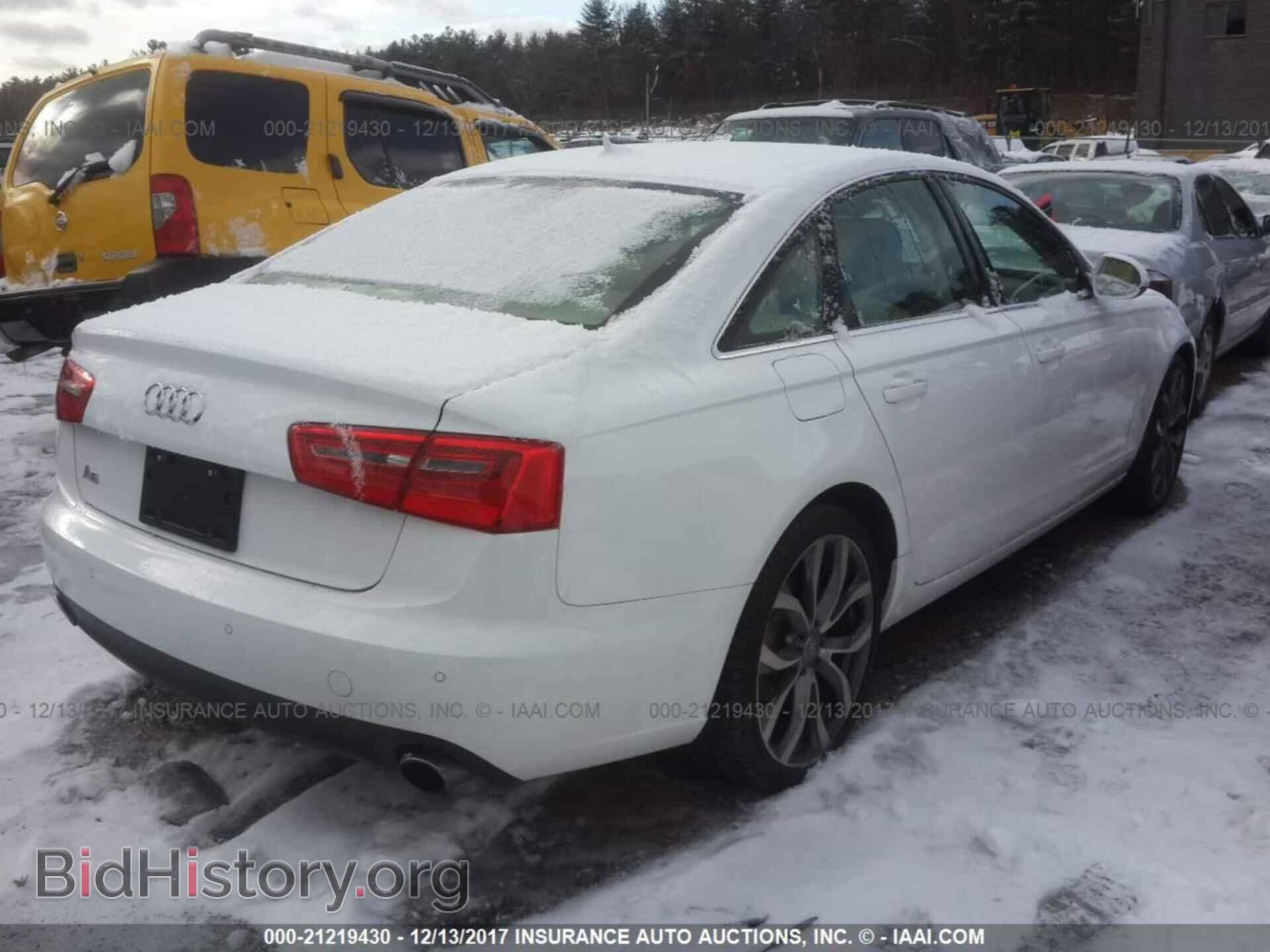 2013 Audi A6 - VIN: WAUGFAFC1DN080886 - Фото 4