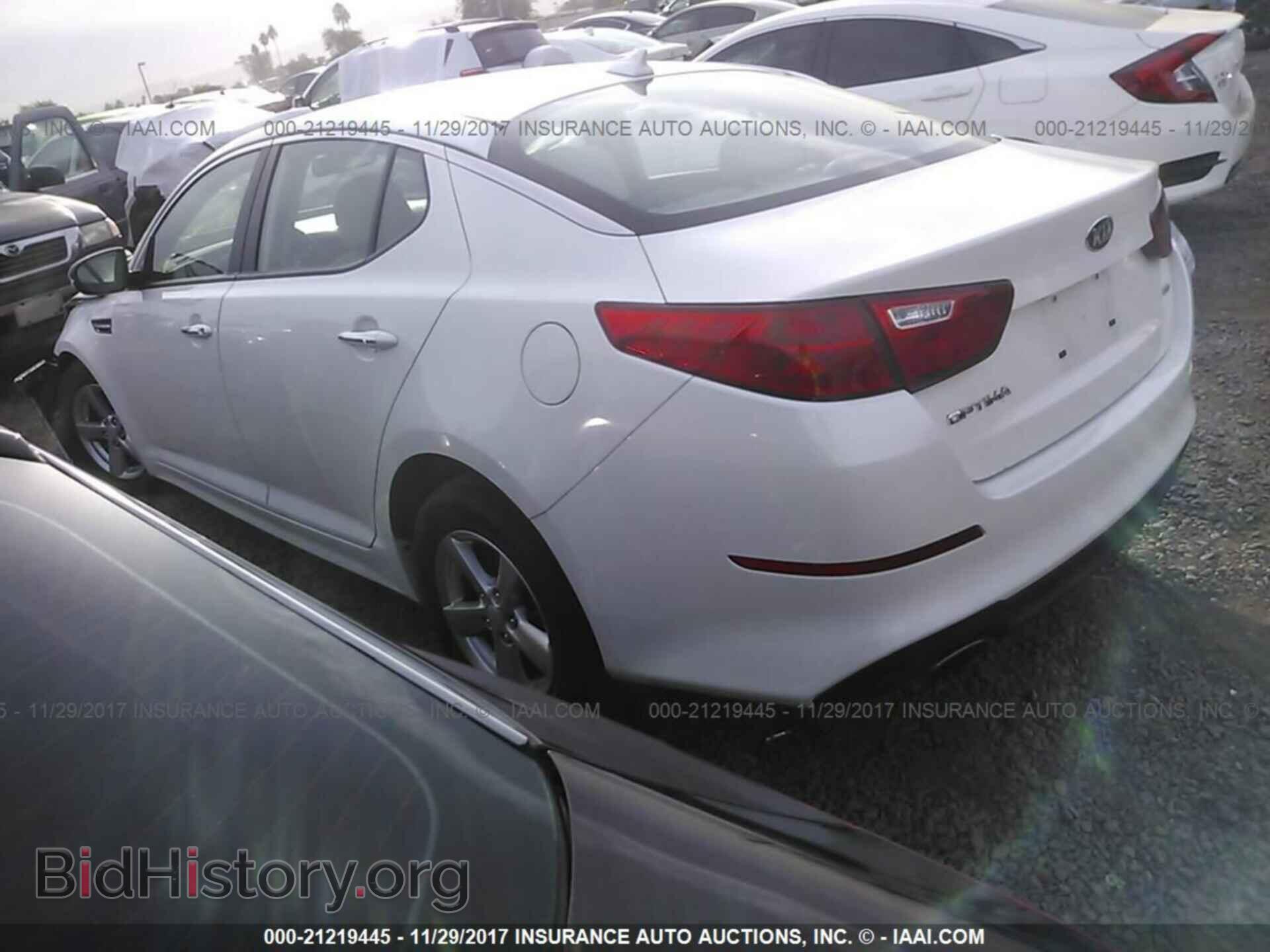 2015 Kia Optima - VIN: KNAGM4A77F5640026 - Фото 3
