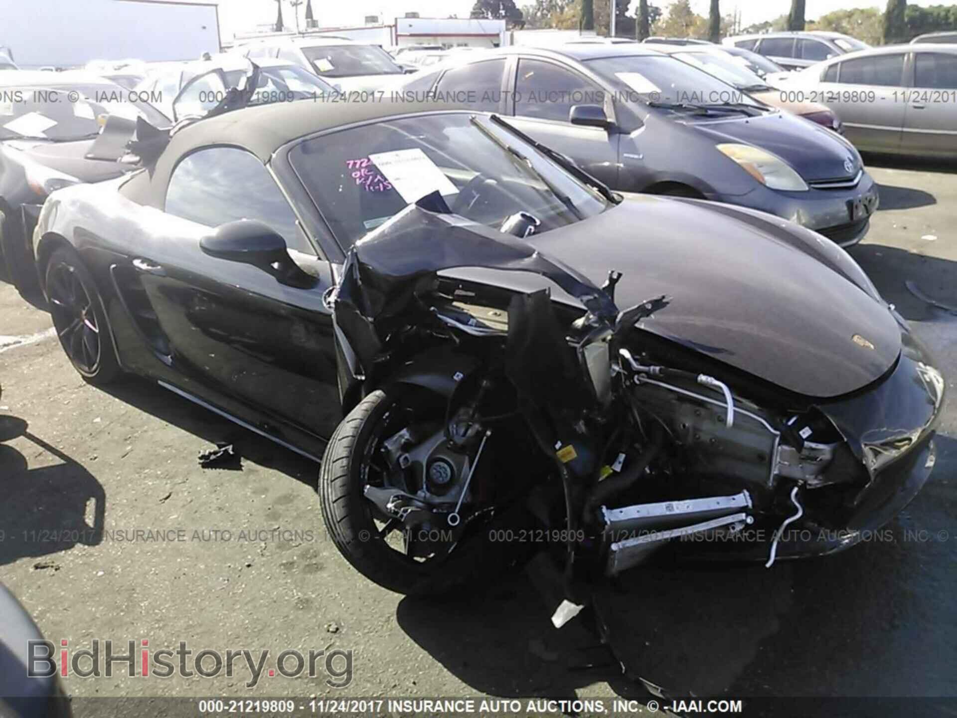 Фотография WP0CA2A80HS221608 - Porsche Boxster 2017