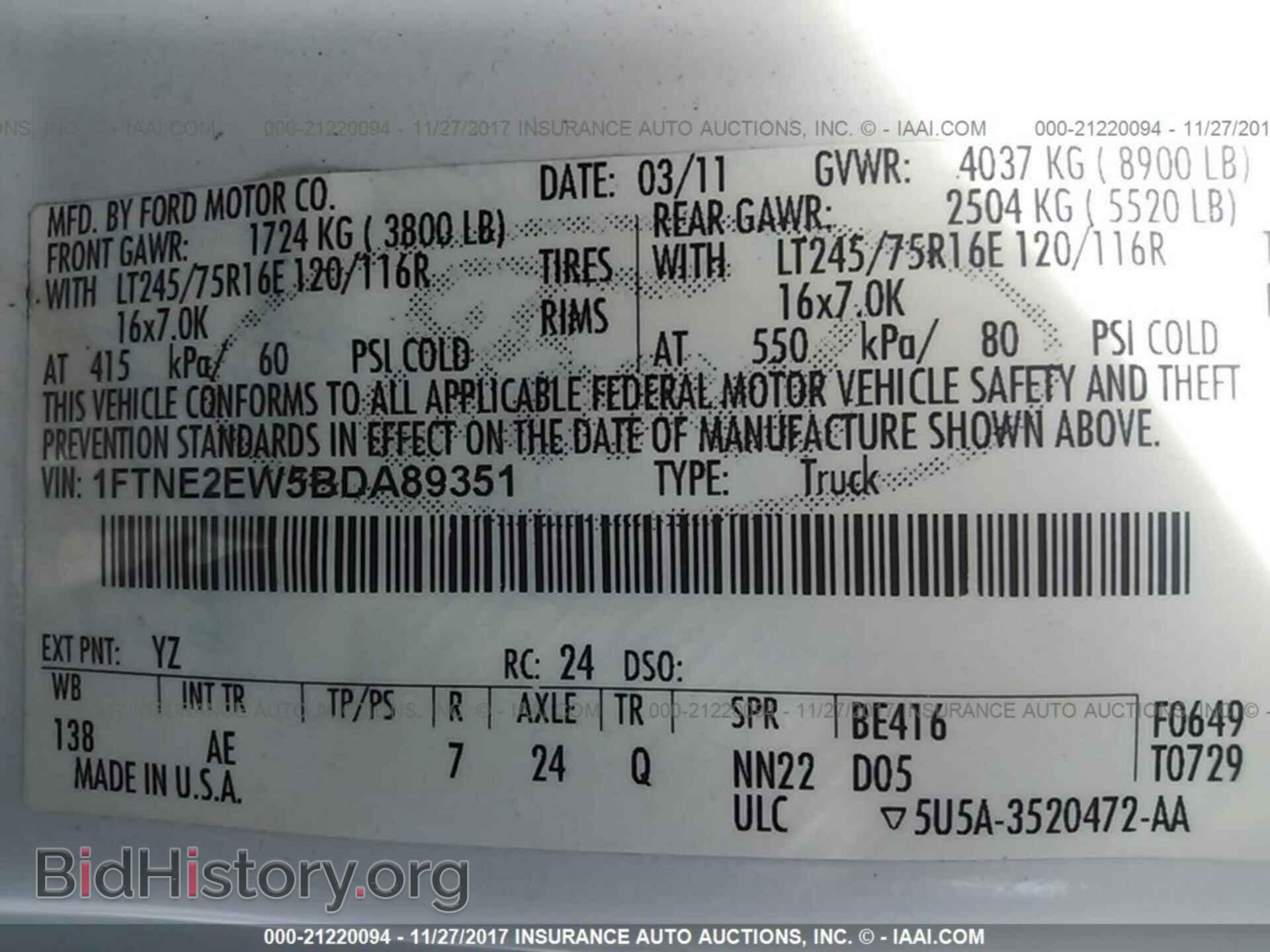 2011 Ford Econoline - VIN: 1FTNE2EW5BDA89351 - Photo 9