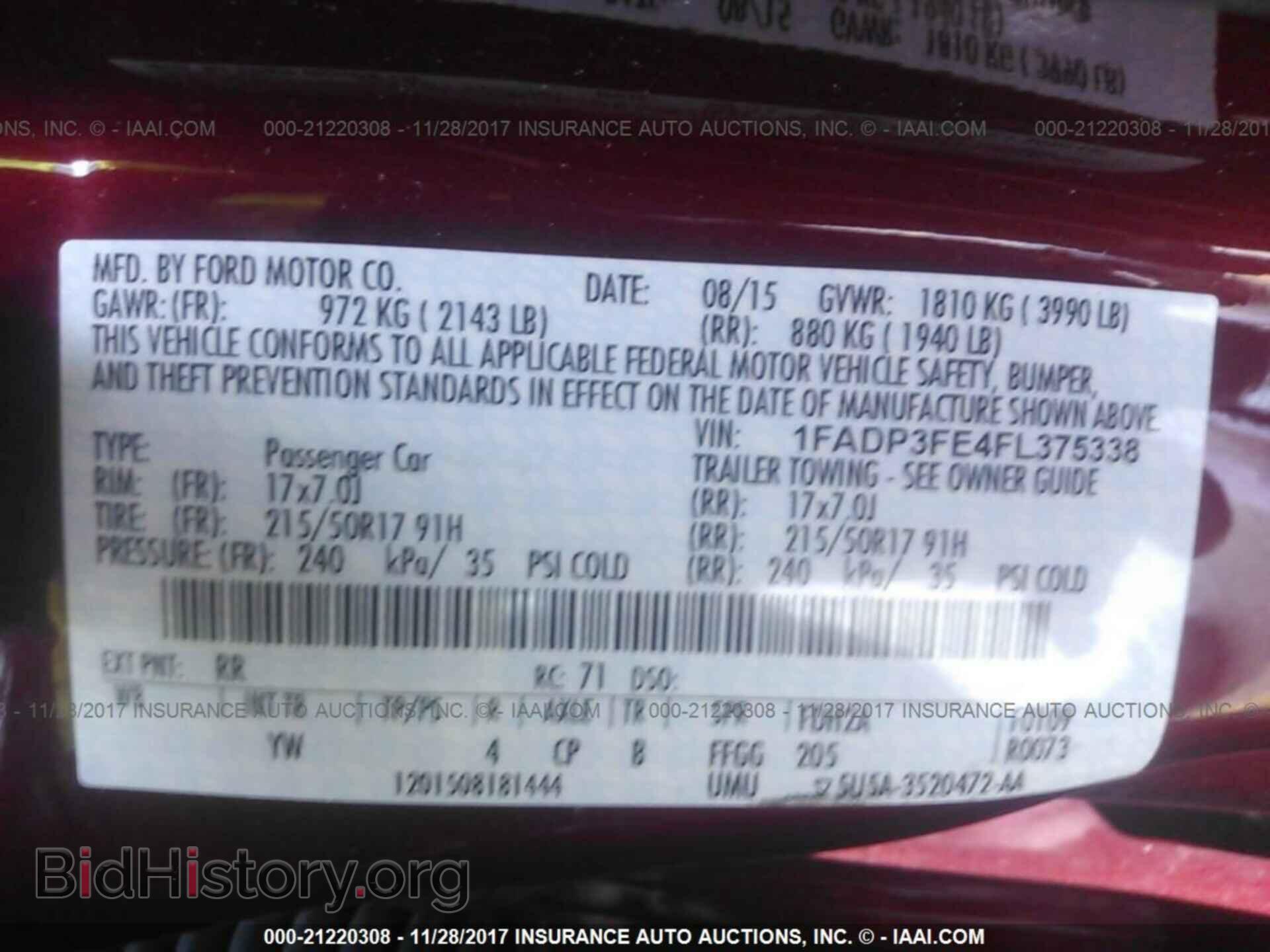 2015 Ford Focus - VIN: 1FADP3FE4FL375338 - Photo 9