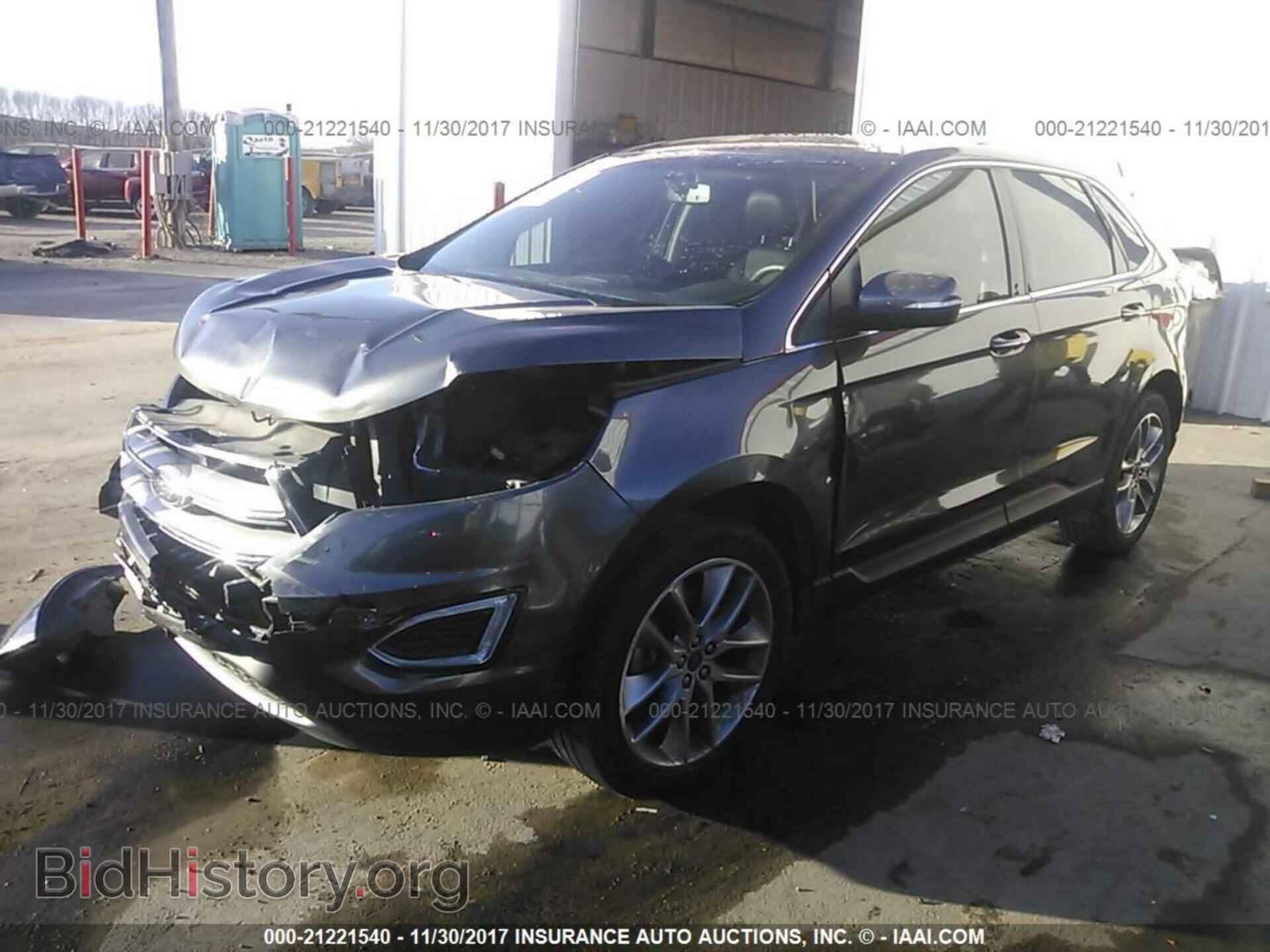 2015 Ford Edge - VIN: 2FMTK4K93FBB79888 - Фото 2