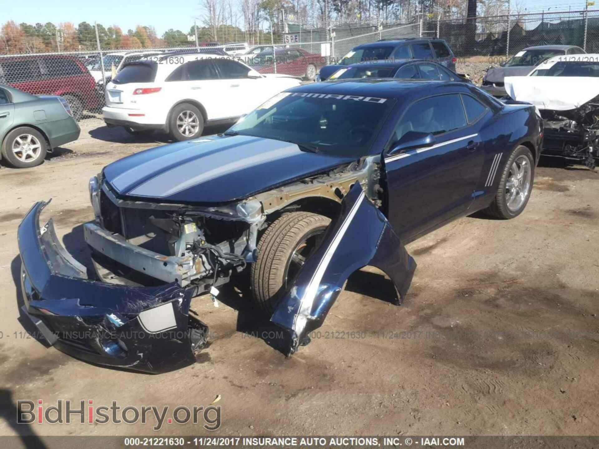 2012 Chevrolet Camaro - VIN: 2G1FC1E36C9135481 - Фото 2