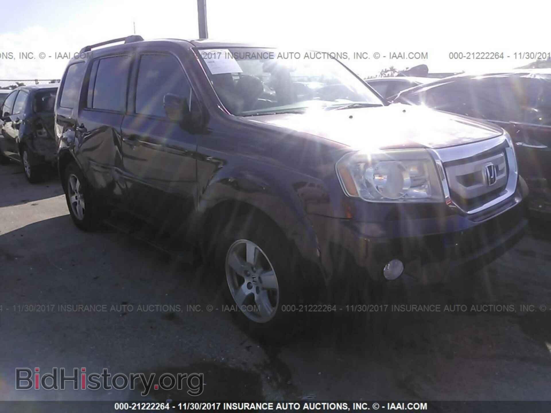 Фотография 5FNYF3H55BB029260 - Honda Pilot 2011