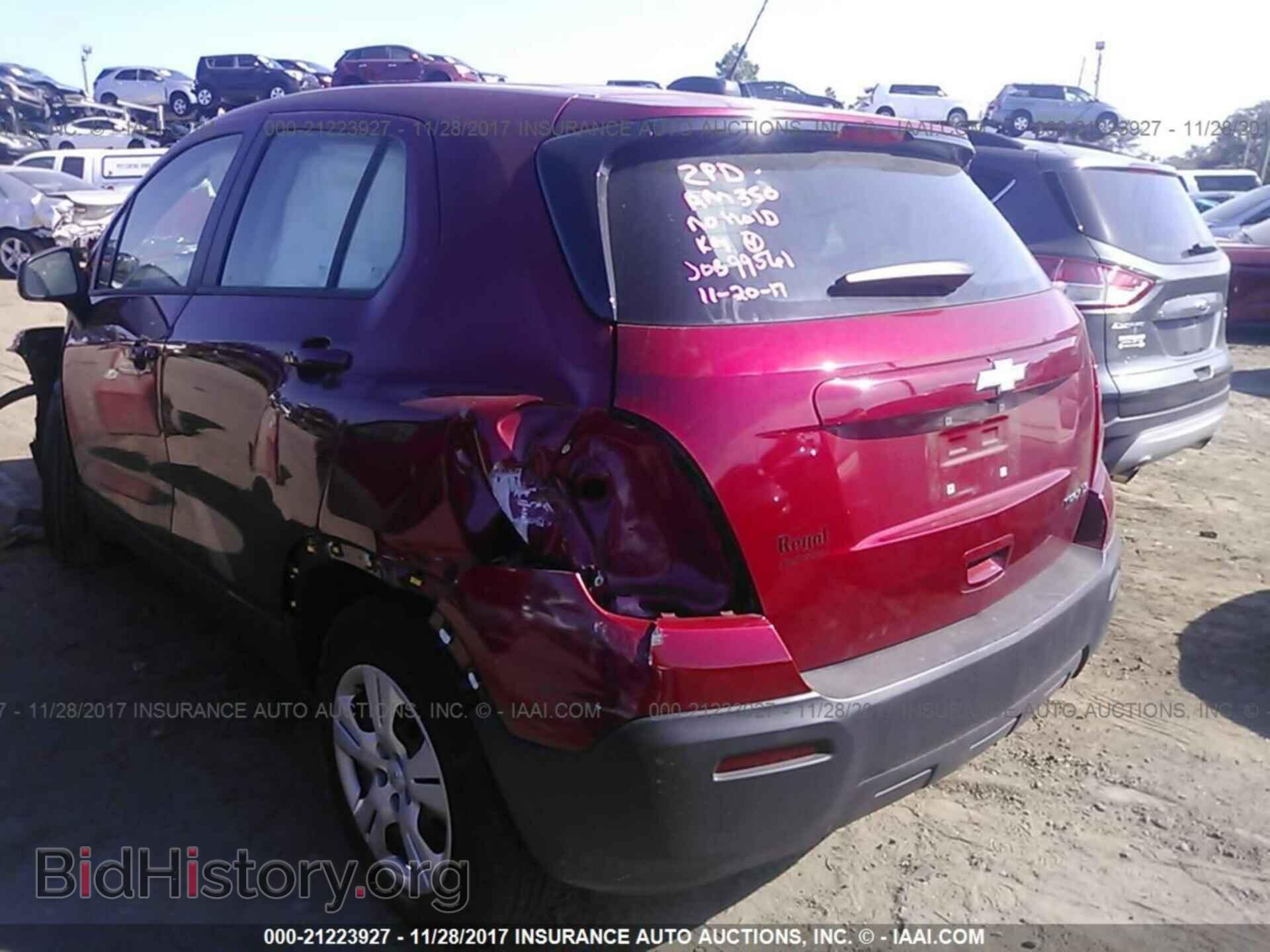 2015 Chevrolet Trax - VIN: KL7CJKSB9FB222065 - Фото 3