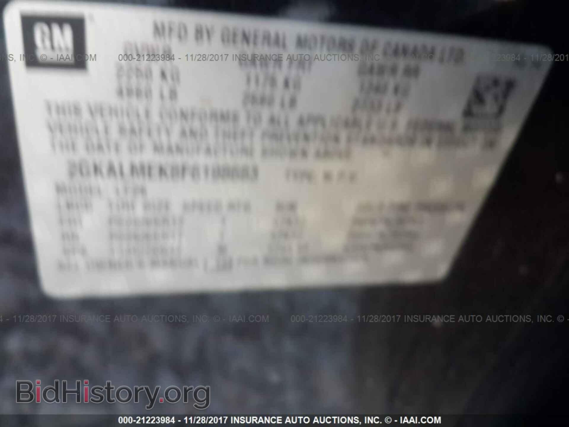 2015 Gmc Terrain - VIN: 2GKALMEK8F6198683 - Photo 9