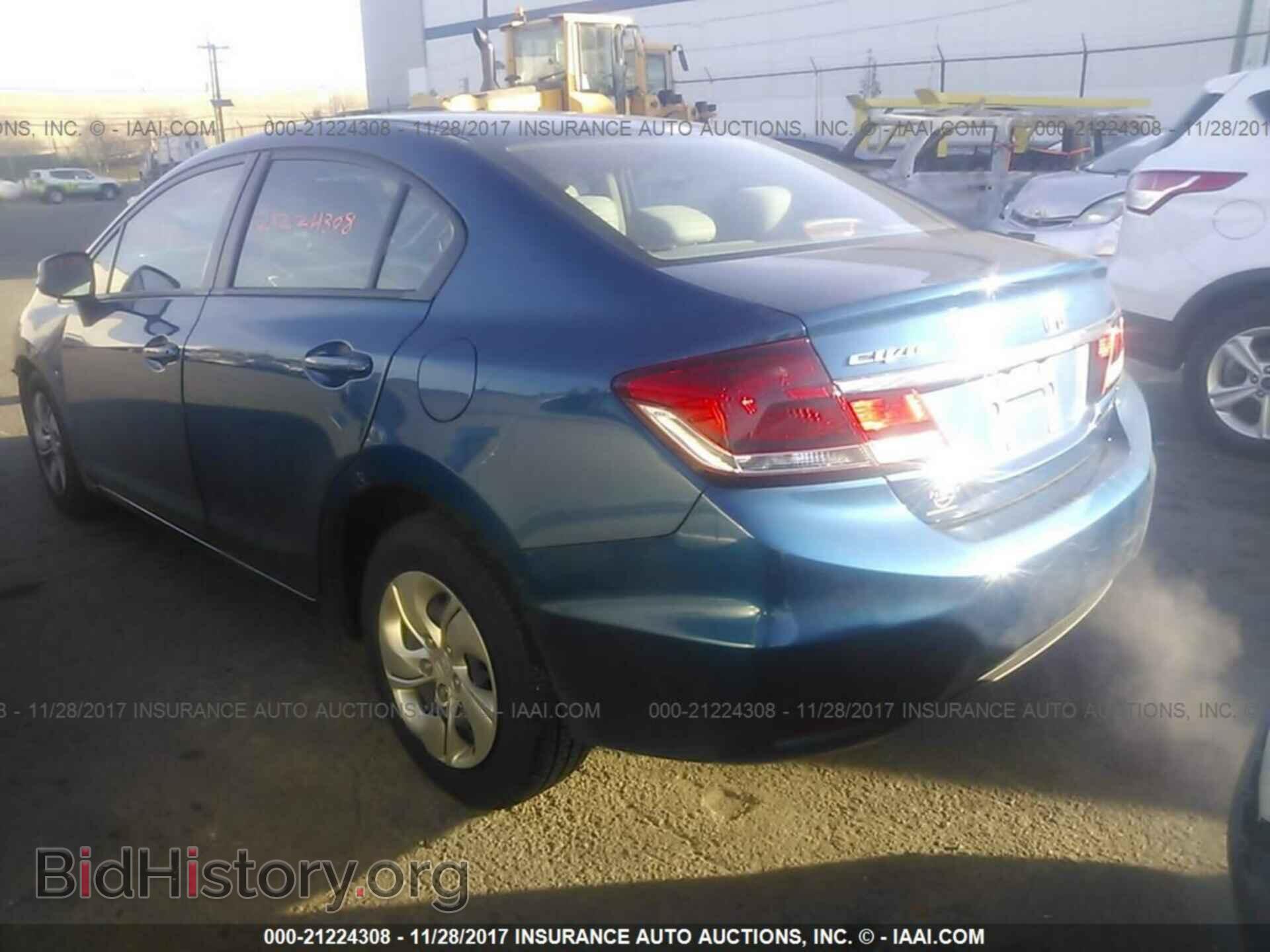 2013 Honda Civic - VIN: 2HGFB2F55DH596583 - Фото 3