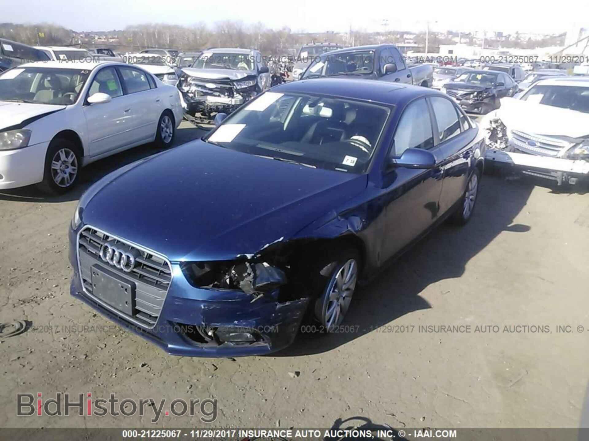 2014 Audi A4 - VIN: WAUBFAFL1EN003513 - Фото 2