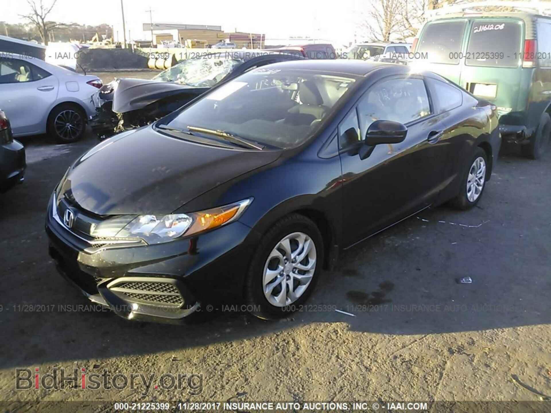 2014 Honda Civic - VIN: 2HGFG3B54EH500778 - Фото 2