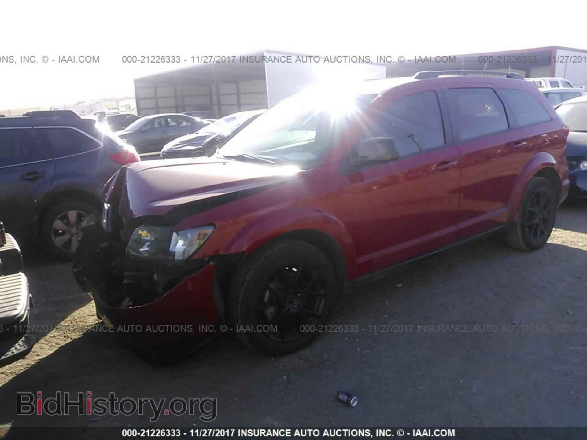 2014 Dodge Journey - VIN: 3C4PDCBB1ET222219 - Фото 2