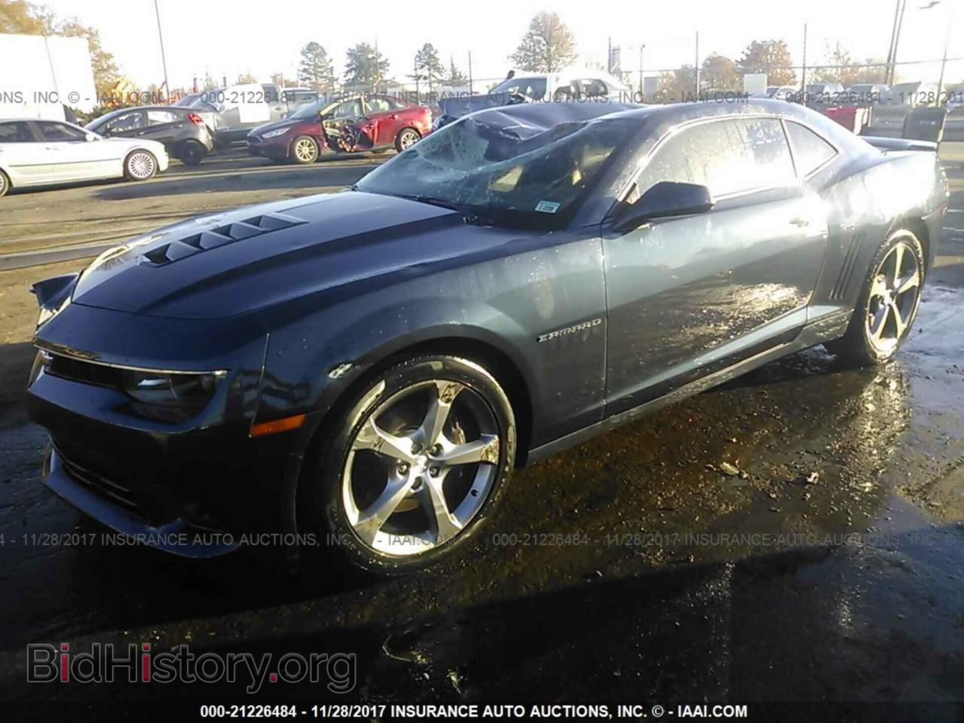 2014 Chevrolet Camaro - VIN: 2G1FT1EW8E9136791 - Фото 2