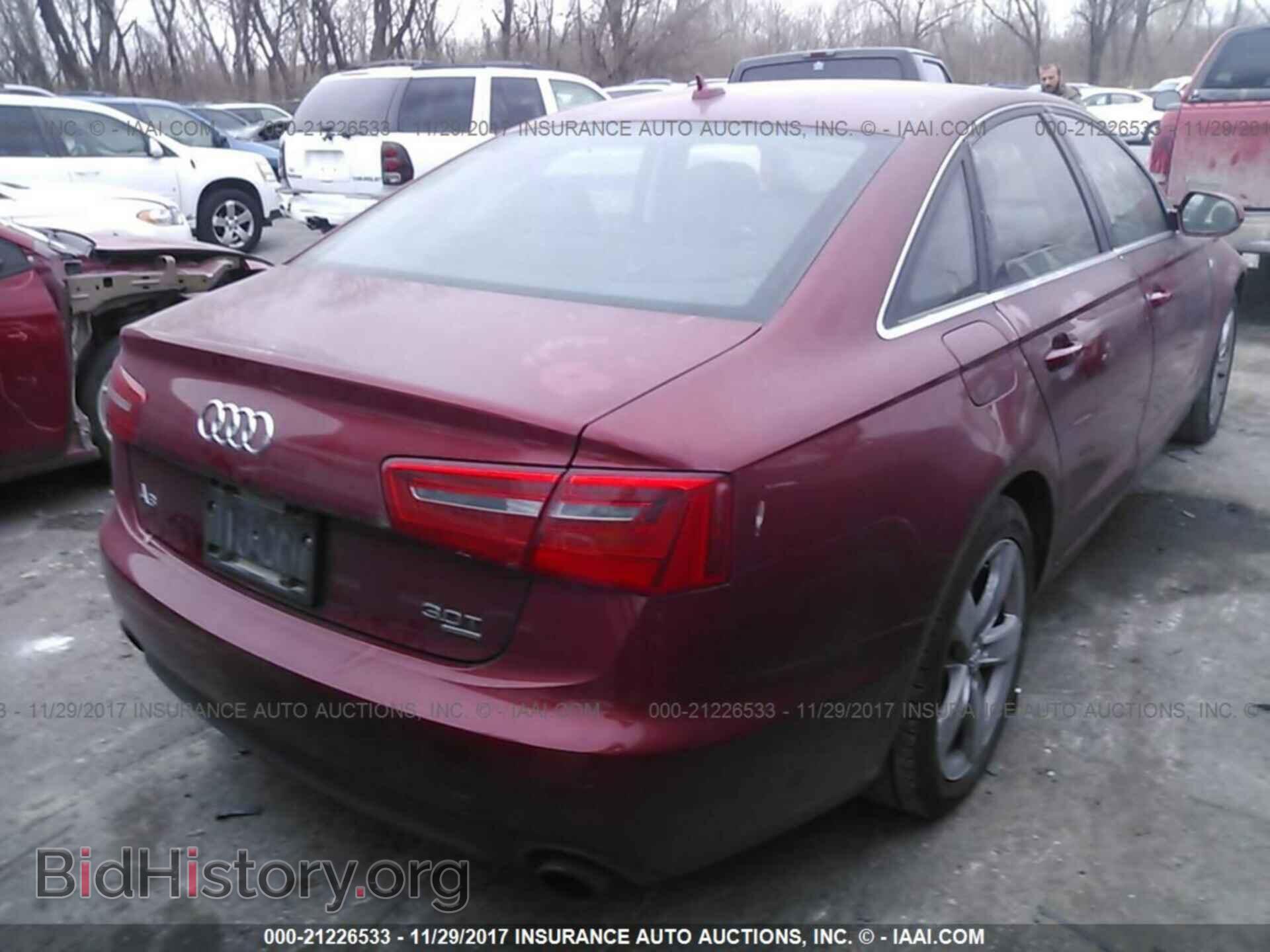 2012 Audi A6 - VIN: WAUGGAFCXCN056646 - Photo 4