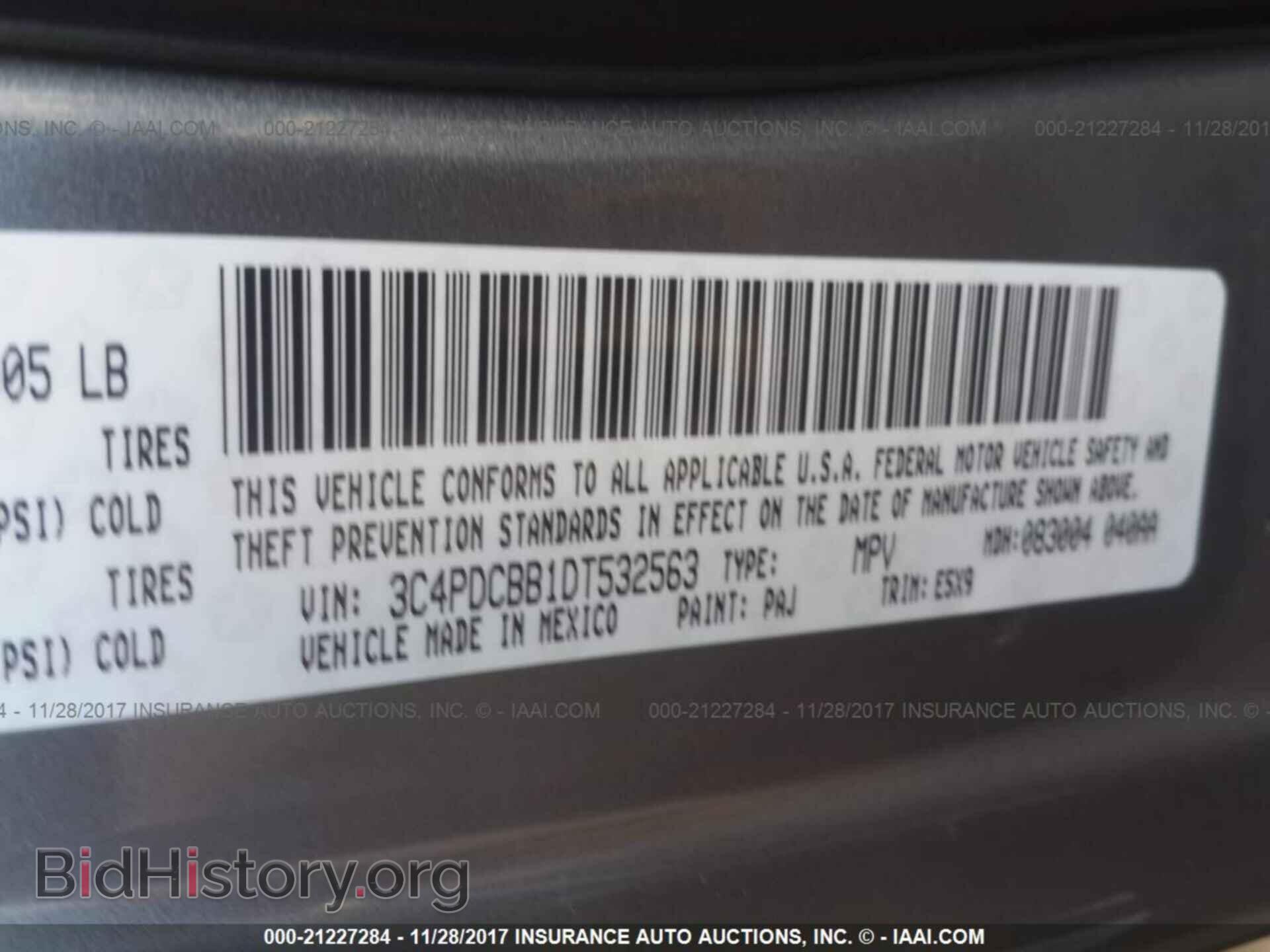 2013 Dodge Journey - VIN: 3C4PDCBB1DT532563 - Фото 9