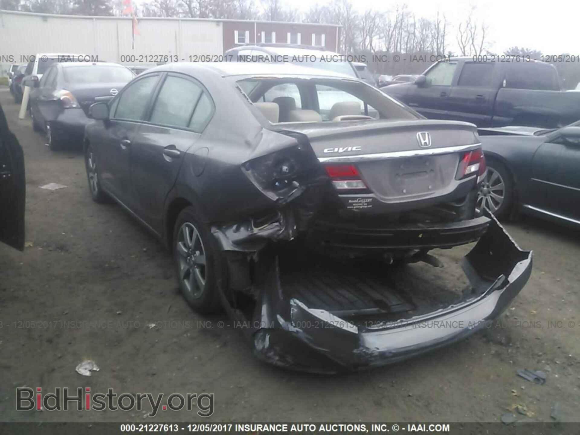 2013 Honda Civic - VIN: 2HGFB2F54DH603250 - Фото 3