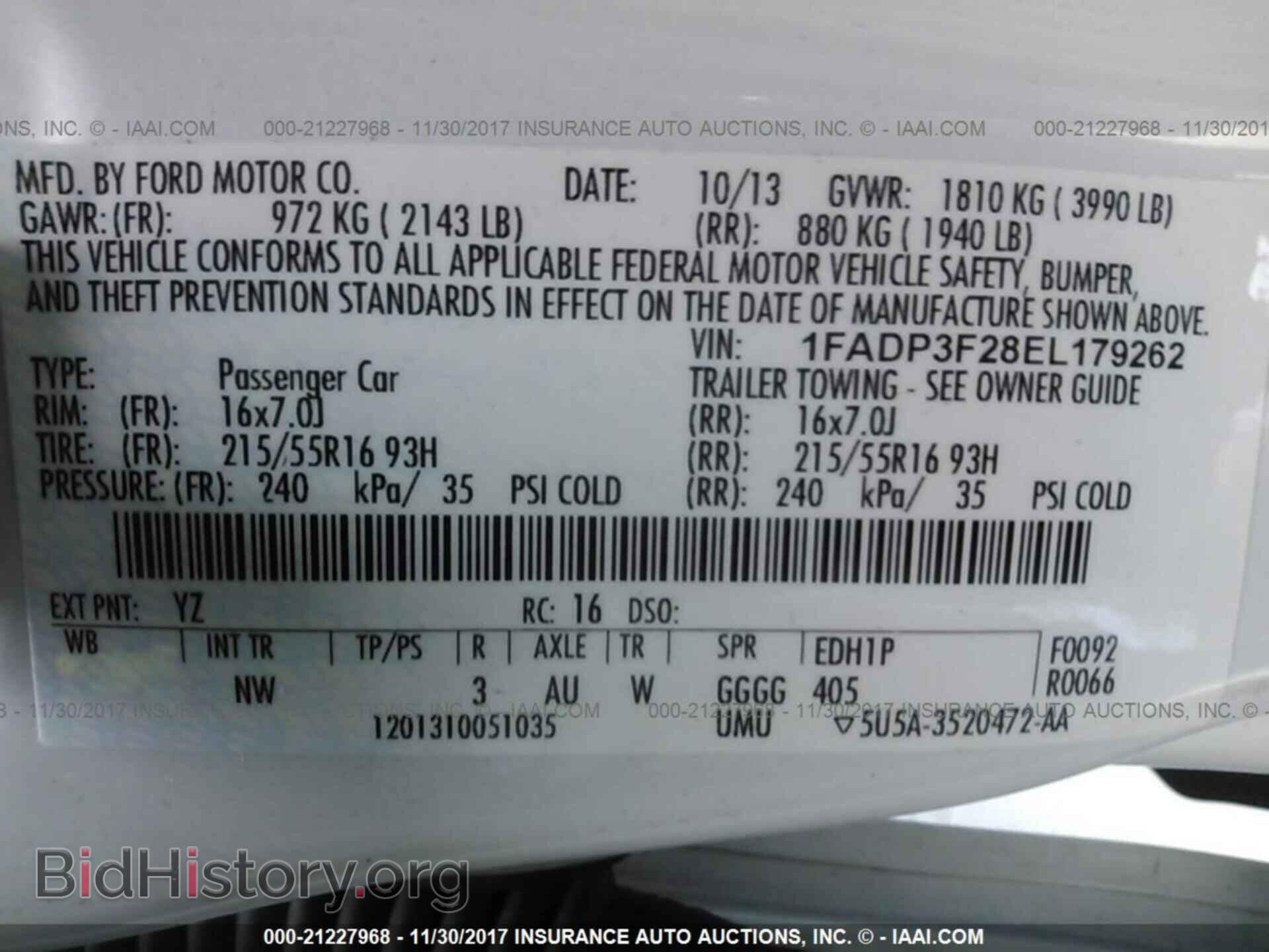 2014 Ford Focus - VIN: 1FADP3F28EL179262 - Photo 9