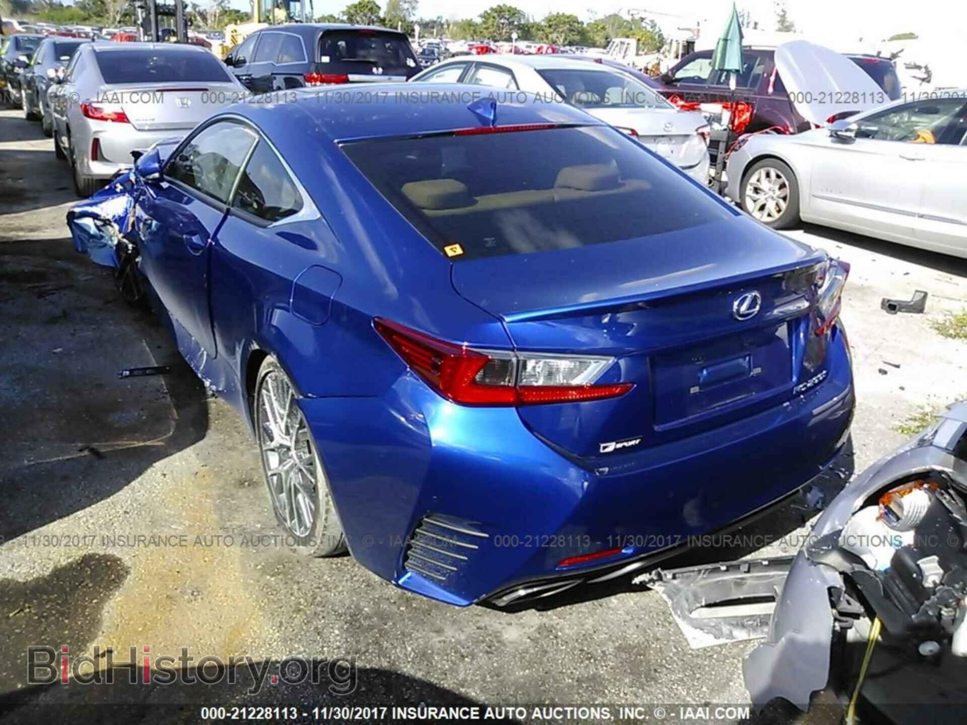 2016 Lexus Rc - VIN: JTHHA5BC7G5003204 - Фото 3