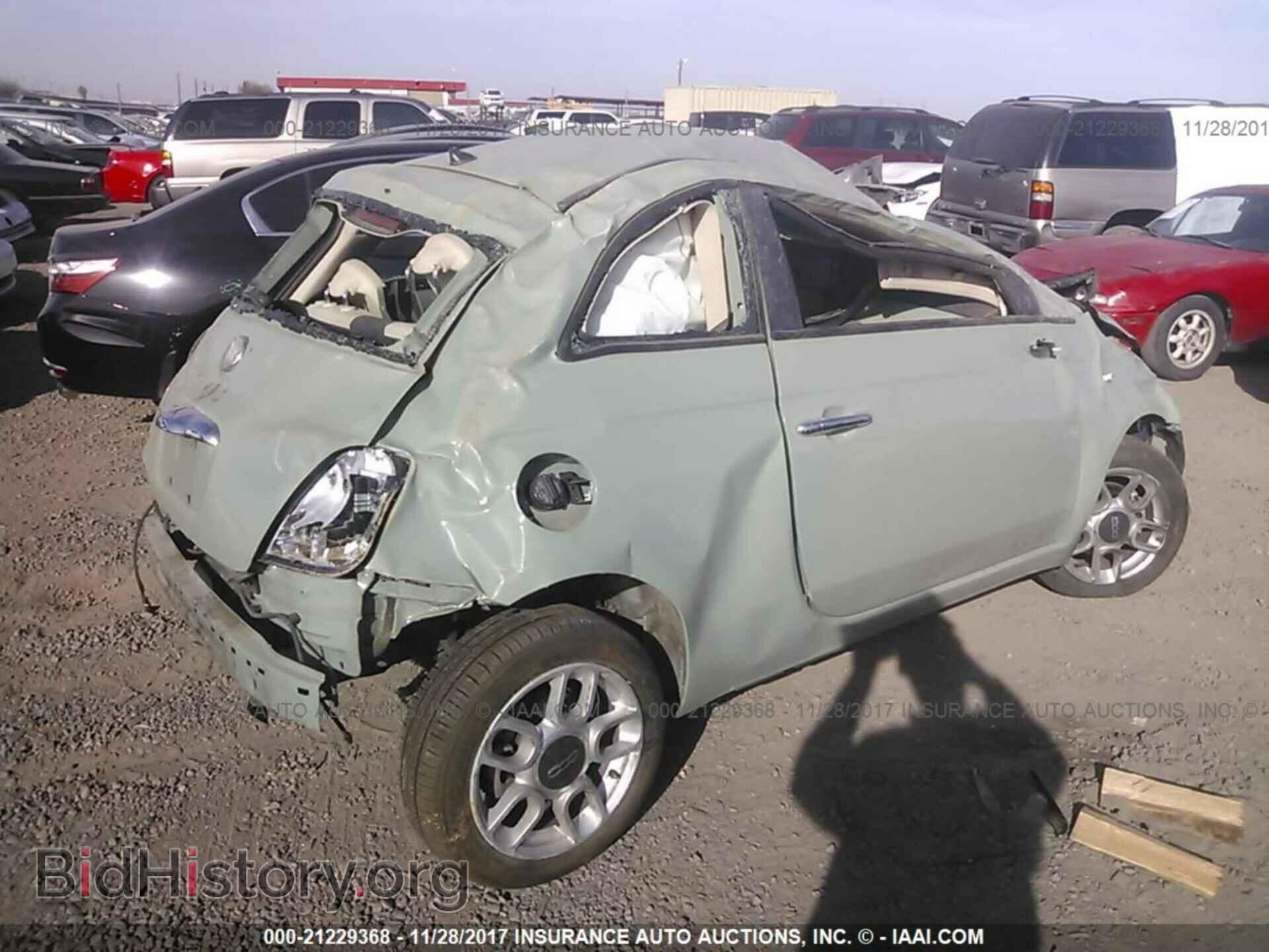 2012 Fiat 500 - VIN: 3C3CFFAR8CT113170 - Фото 4