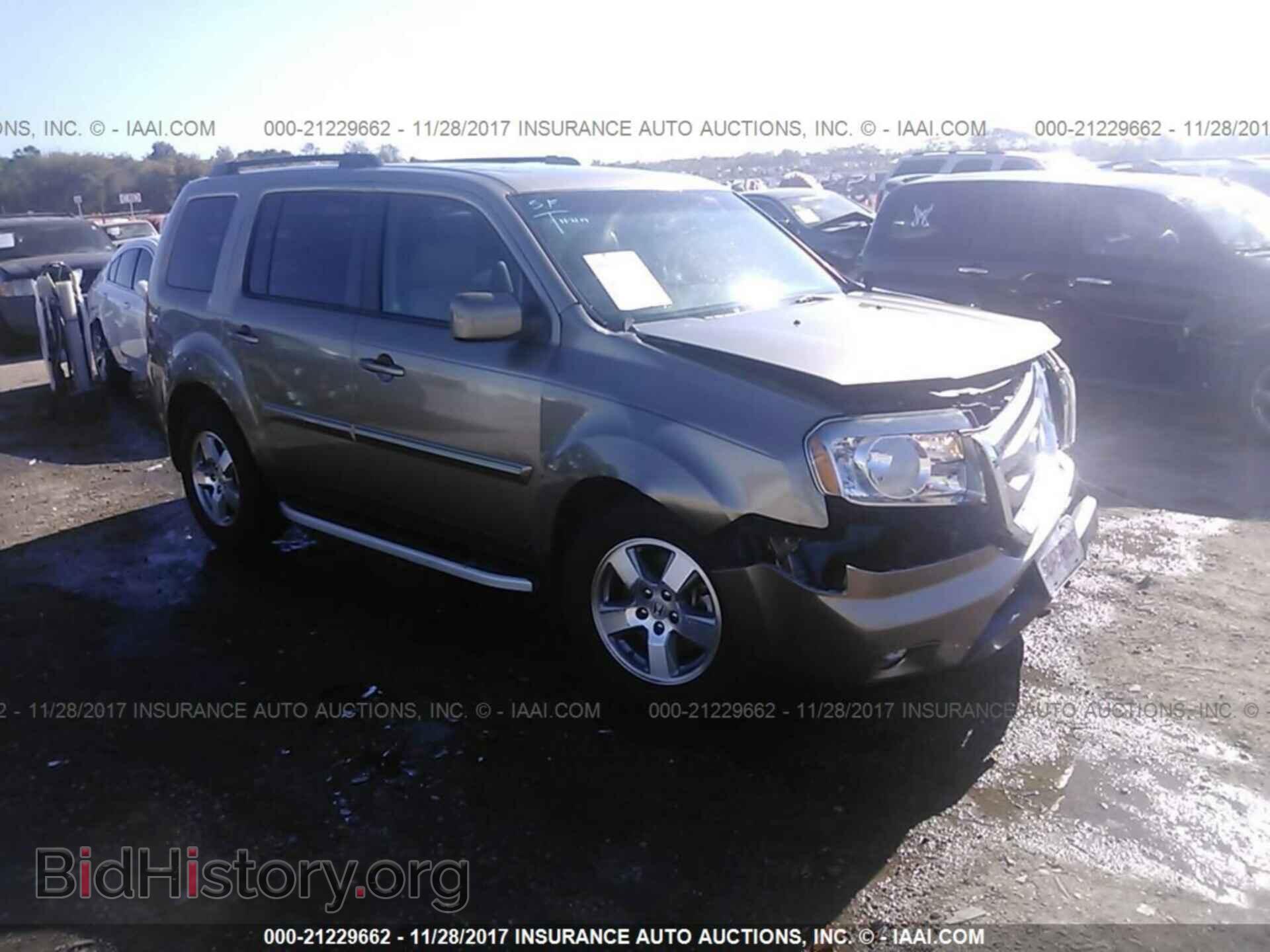 Фотография 5FNYF3H59BB058244 - Honda Pilot 2011