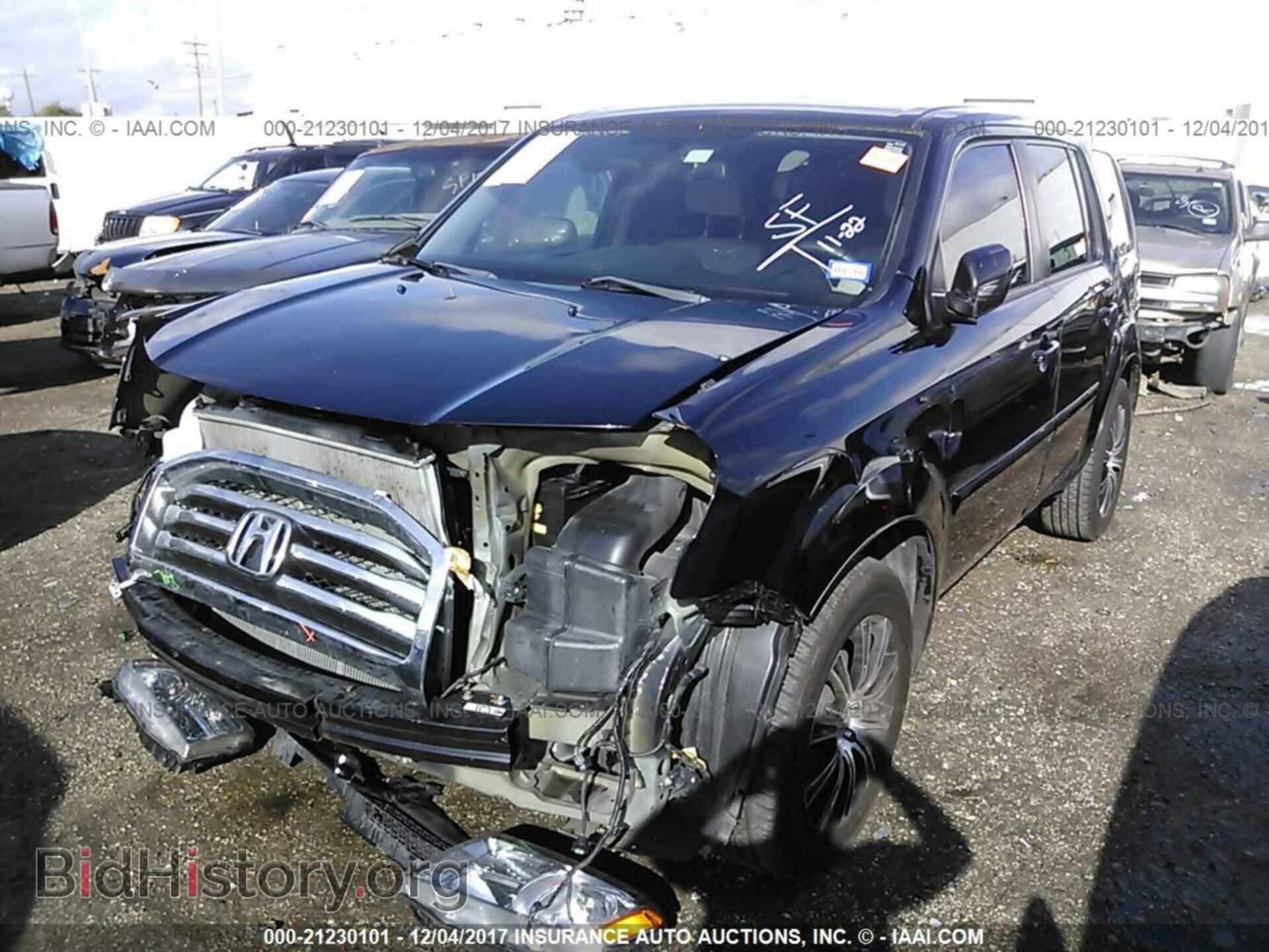 2013 Honda Pilot - VIN: 5FNYF3H4XDB014389 - Фото 2