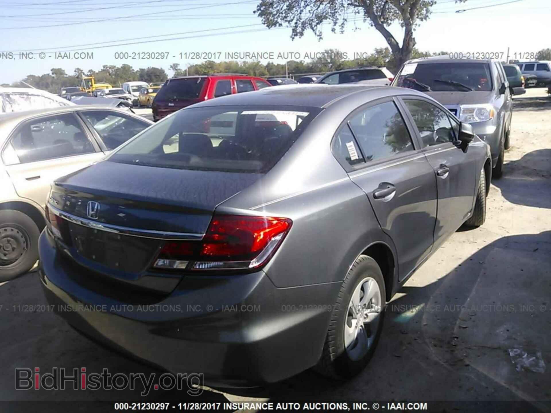 2013 Honda Civic - VIN: 19XFB2F54DE023037 - Фото 4