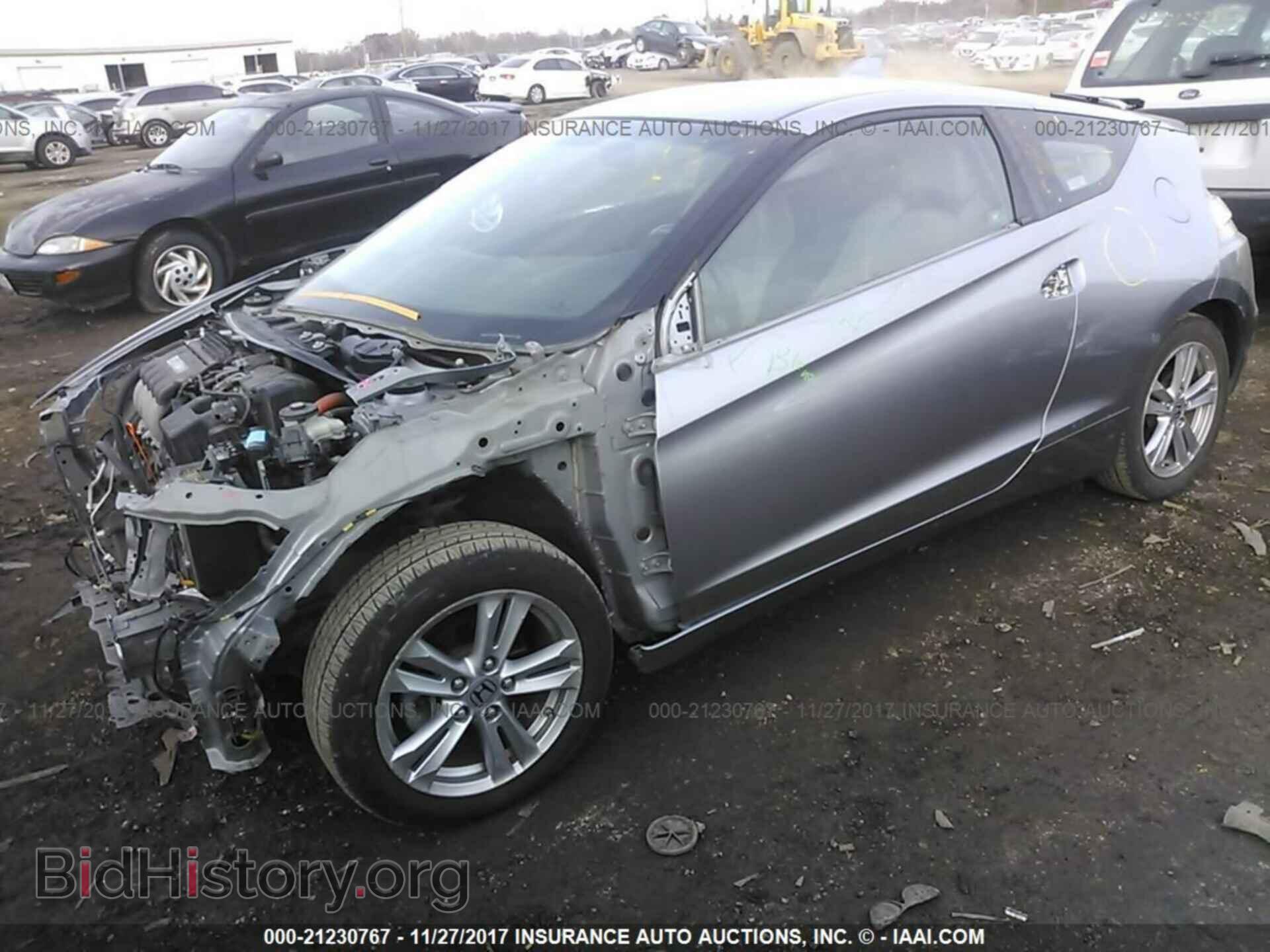 2011 Honda Cr-z - VIN: JHMZF1D64BS001099 - Фото 2