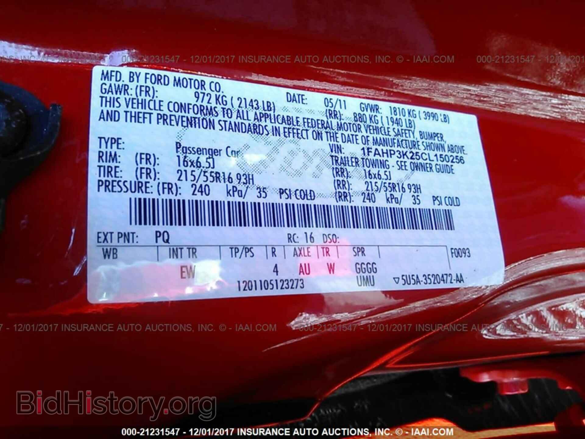 2012 Ford Focus - VIN: 1FAHP3K25CL150256 - Photo 9