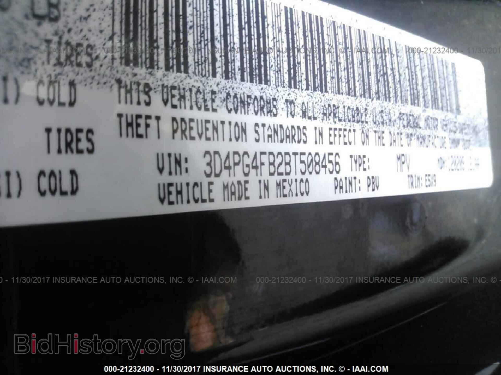 2011 Dodge Journey - VIN: 3D4PG4FB2BT508456 - Фото 9