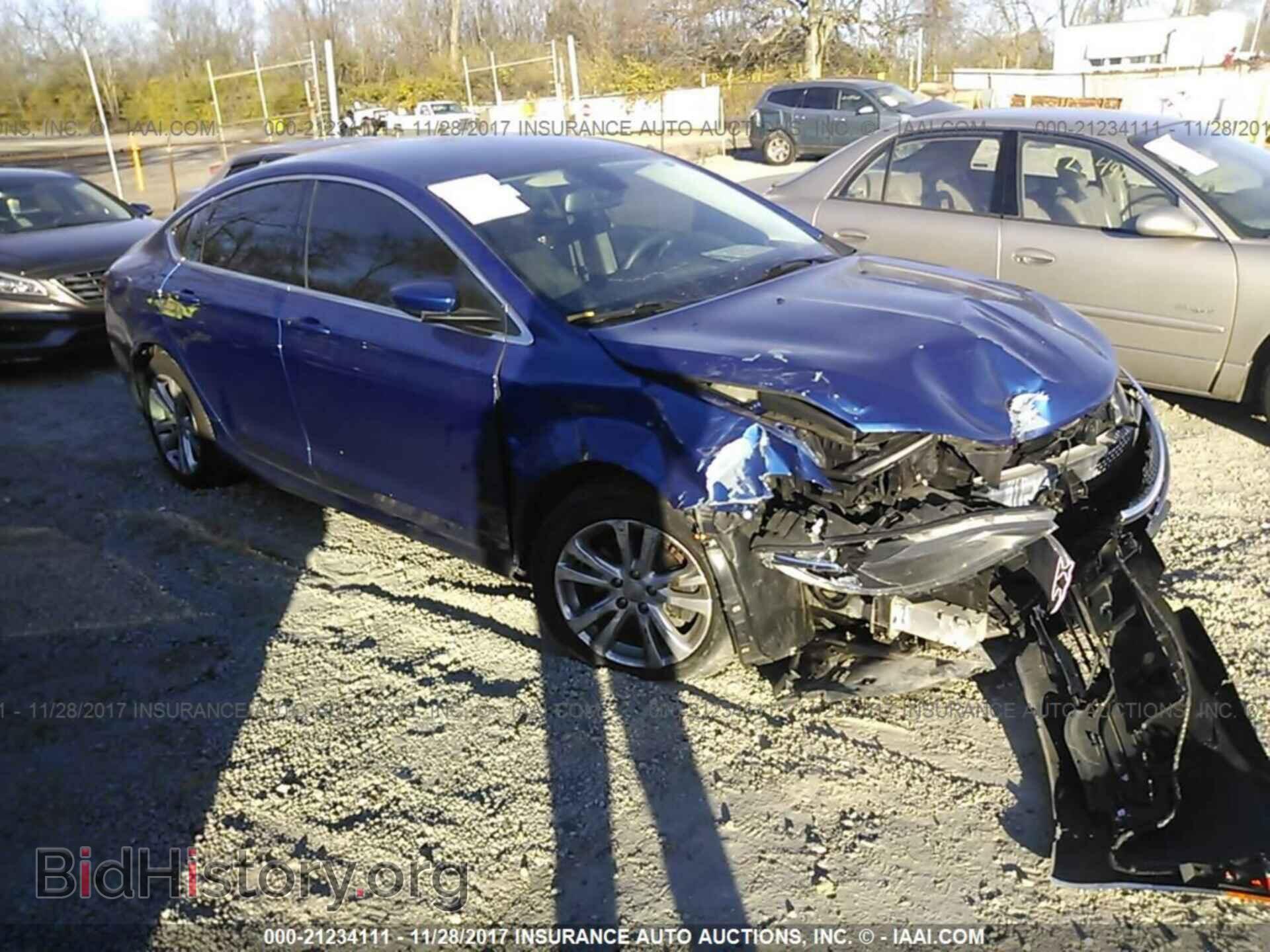 Фотография 1C3CCCAB4GN107561 - Chrysler 200 2016