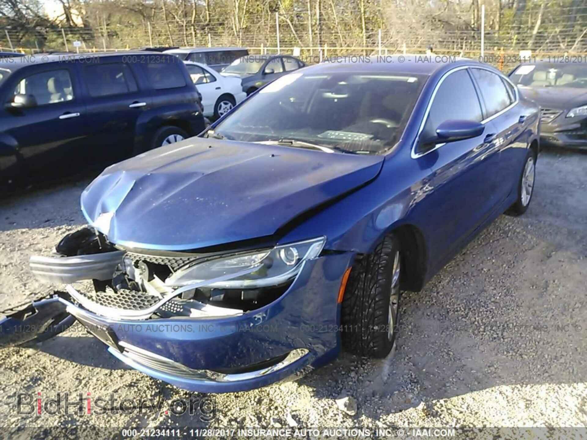 2016 Chrysler 200 - VIN: 1C3CCCAB4GN107561 - Фото 2