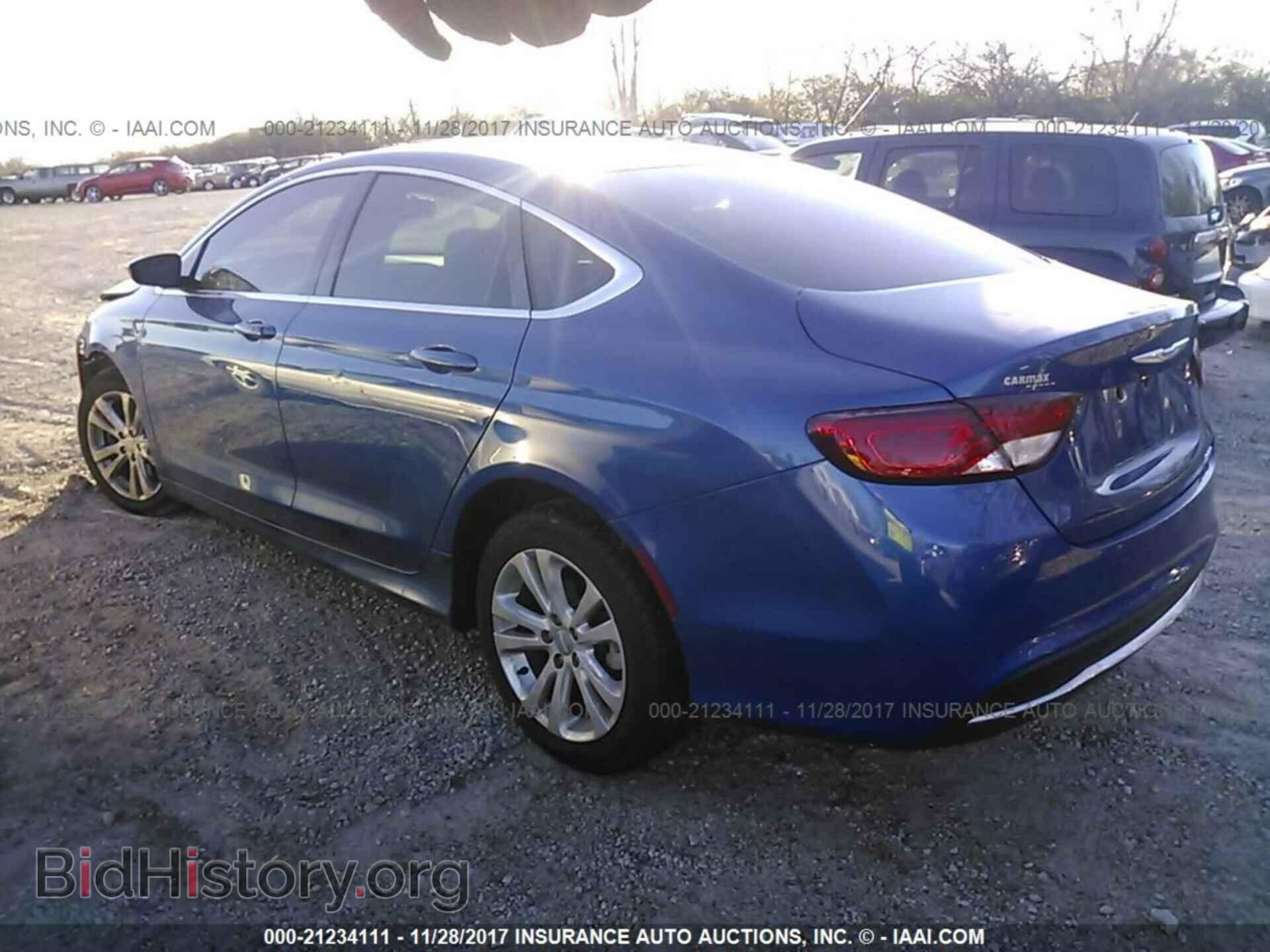 2016 Chrysler 200 - VIN: 1C3CCCAB4GN107561 - Фото 3