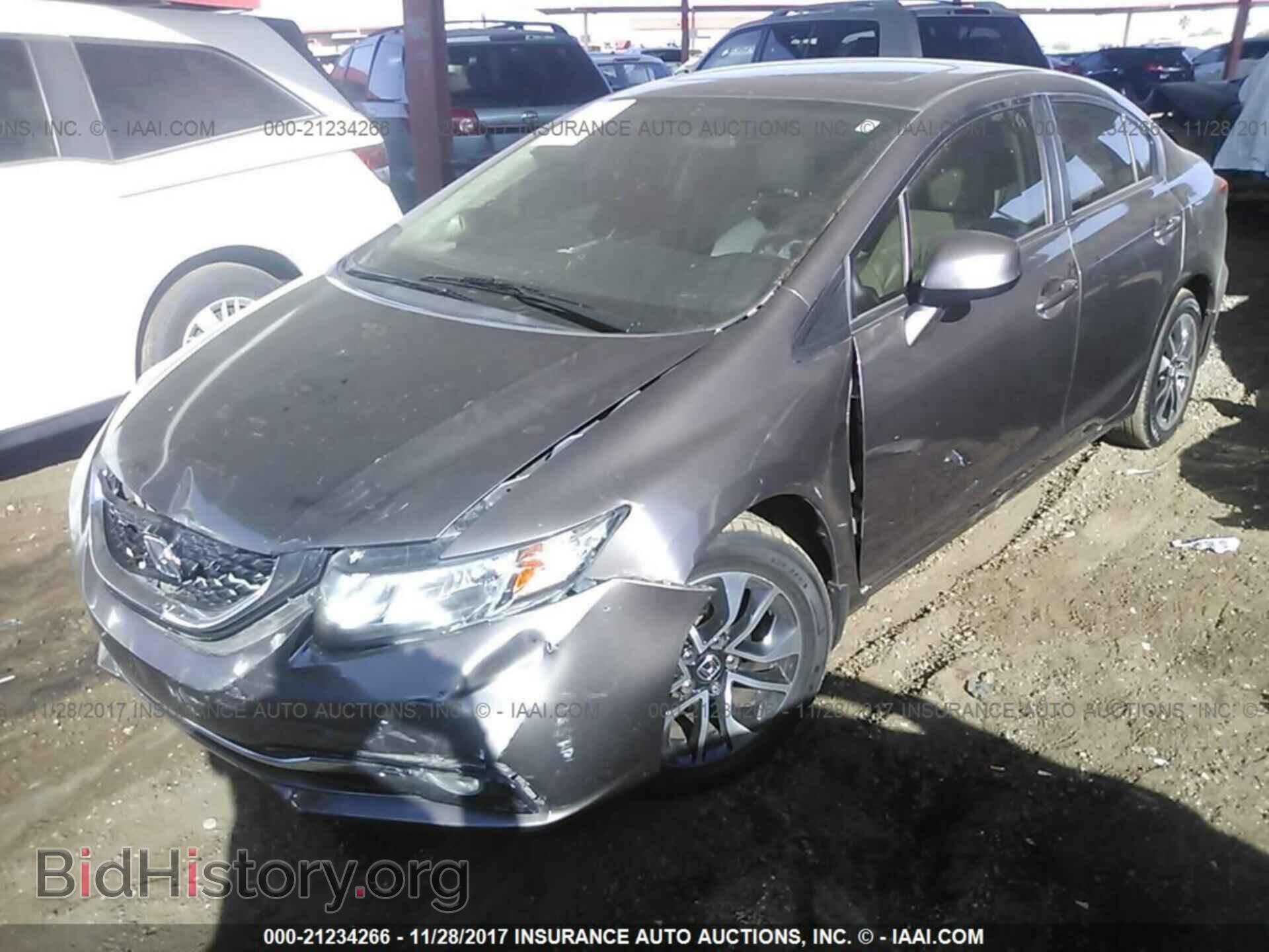 2013 Honda Civic - VIN: 2HGFB2F90DH514908 - Фото 2