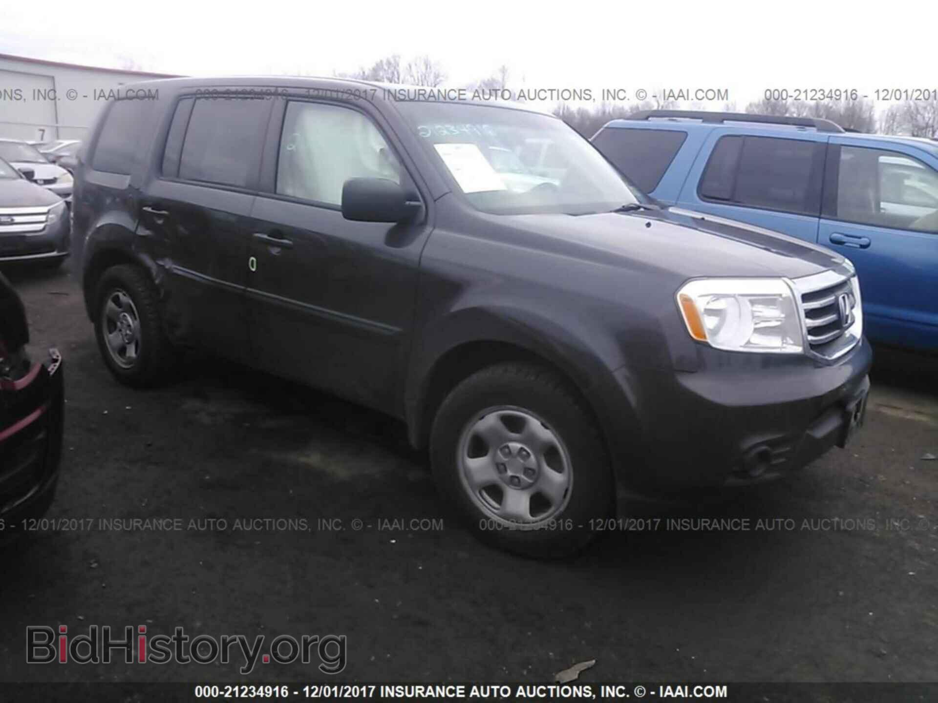 Фотография 5FNYF4H25CB068430 - Honda Pilot 2012