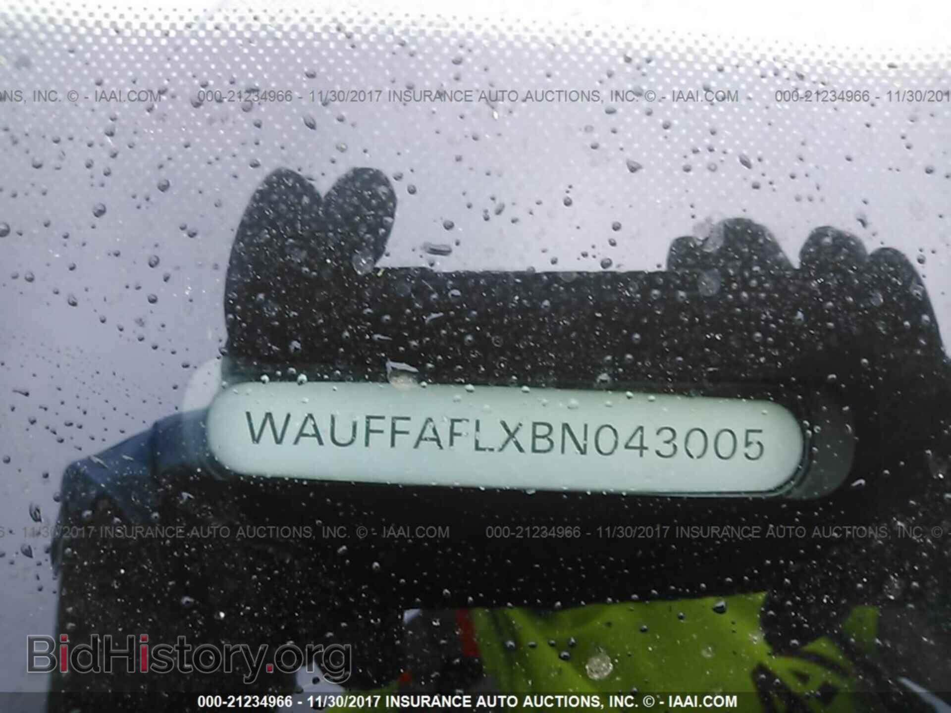 2011 Audi A4 - VIN: WAUFFAFLXBN043005 - Фото 9