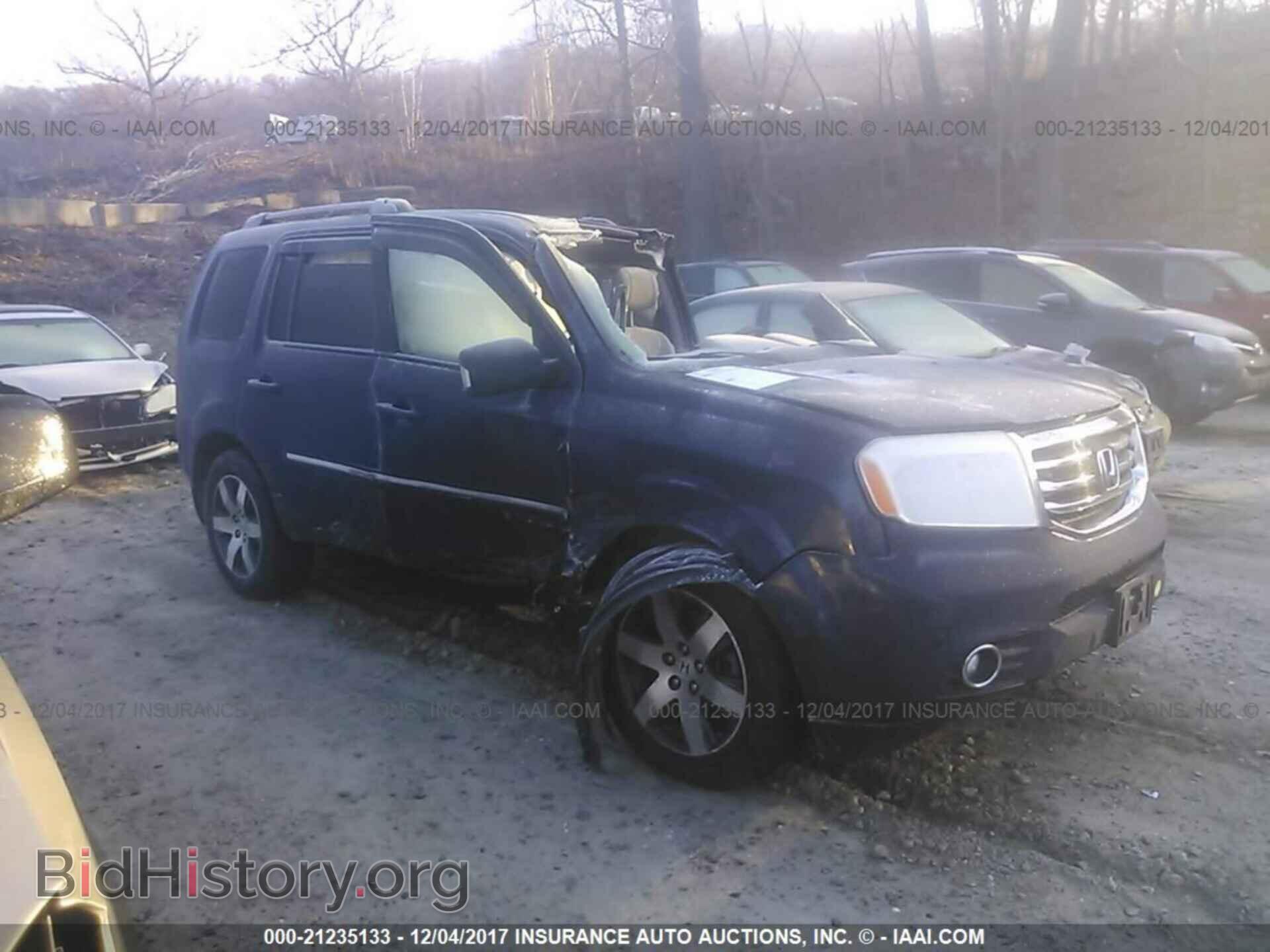 Фотография 5FNYF4H98CB035256 - Honda Pilot 2012